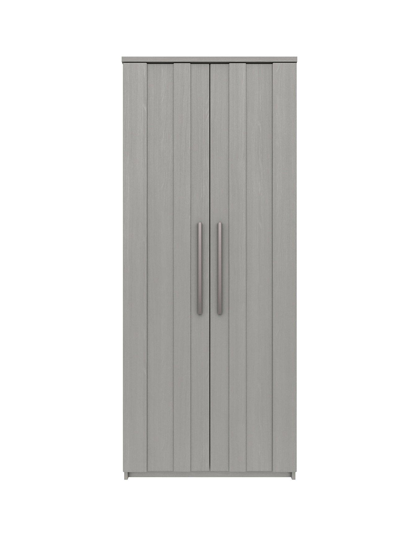 One Call Taylor Ready Assembled 2 Door Wardrobe
