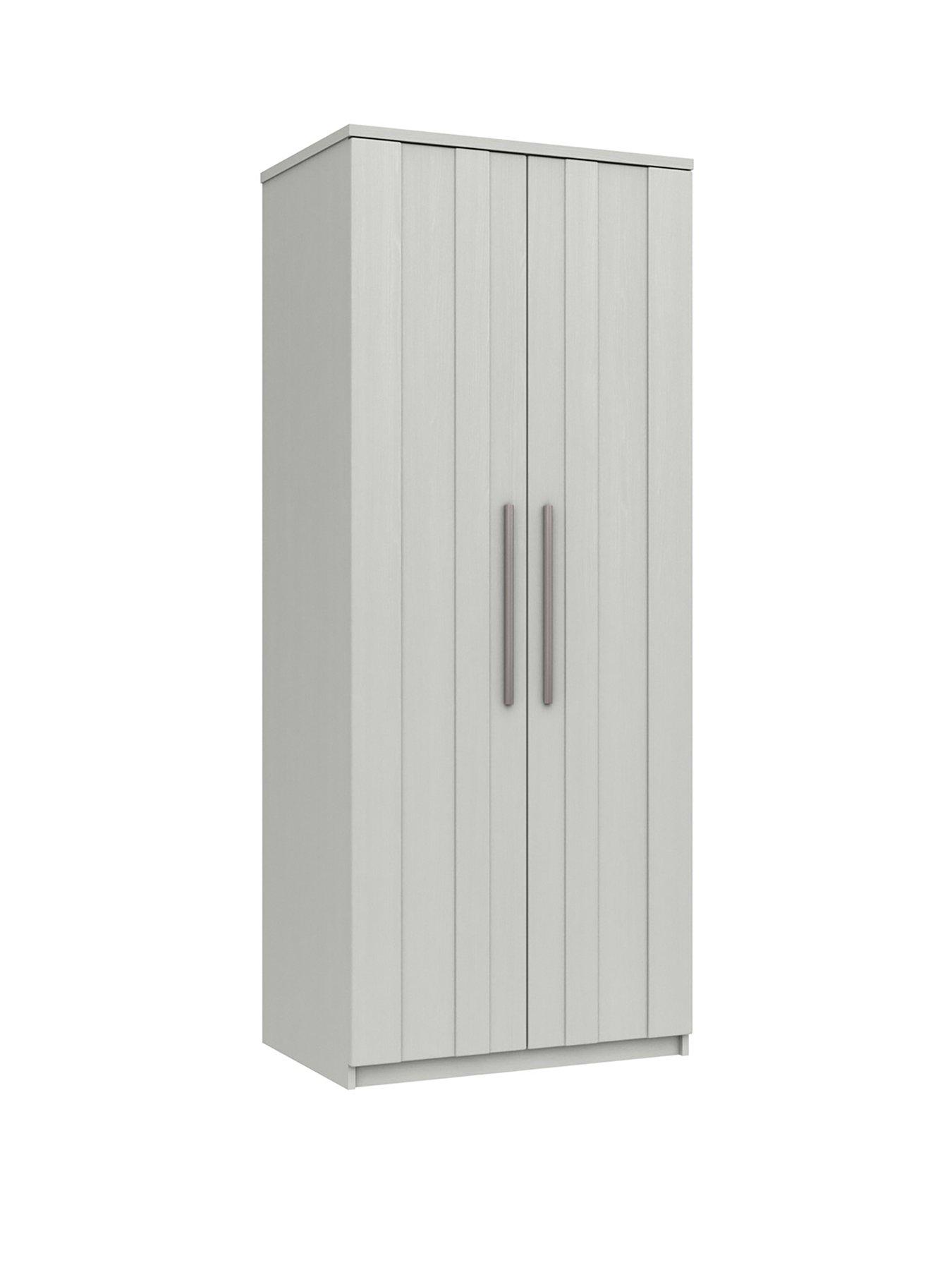 Image 3 of 6 of One Call Taylor Ready Assembled 2 Door Wardrobe