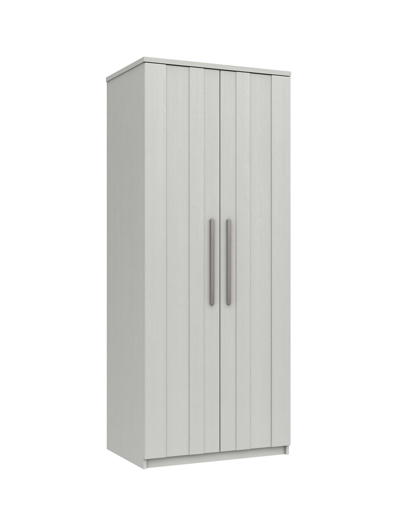 Image 6 of 6 of One Call Taylor Ready Assembled 2 Door Wardrobe