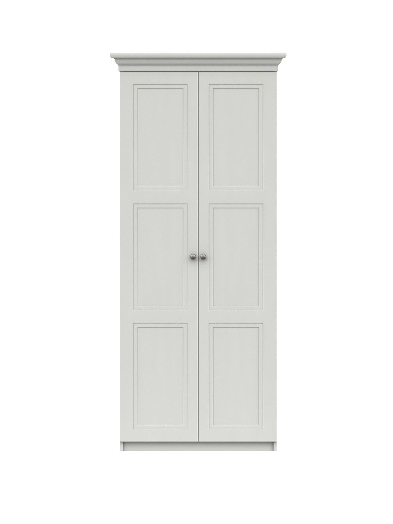 undefined Reid Ready Assembled 2 Door Wardrobe