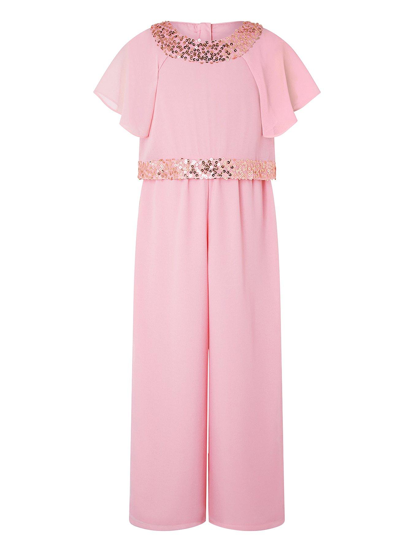 dusky pink jumpsuit