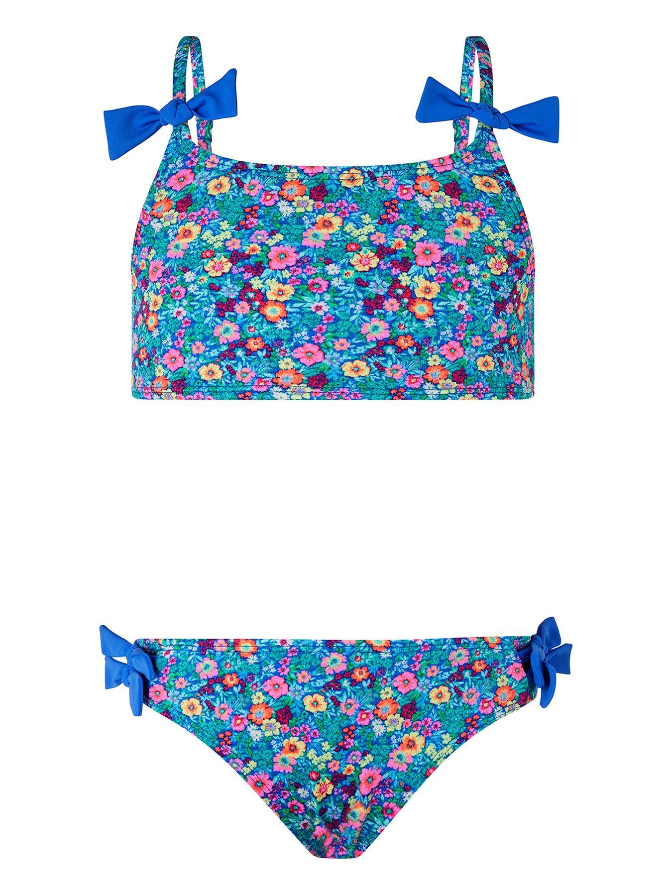 Monsoon Girls S.E.W. Ebony Ditsy Bow Bikini review