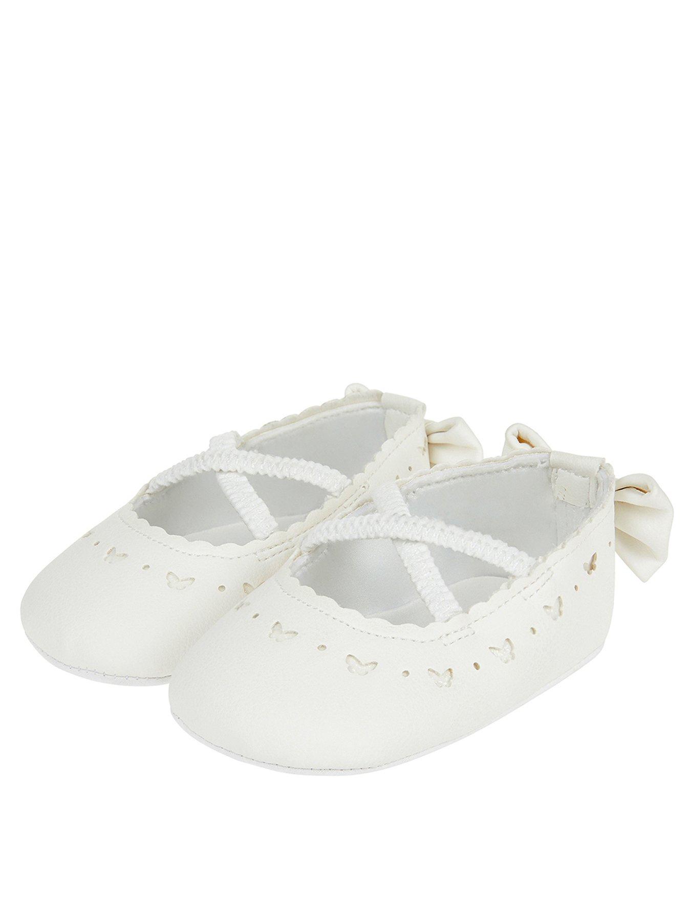 Monsoon Baby Girls Butterfly Shimmer Cutwork Bootie review