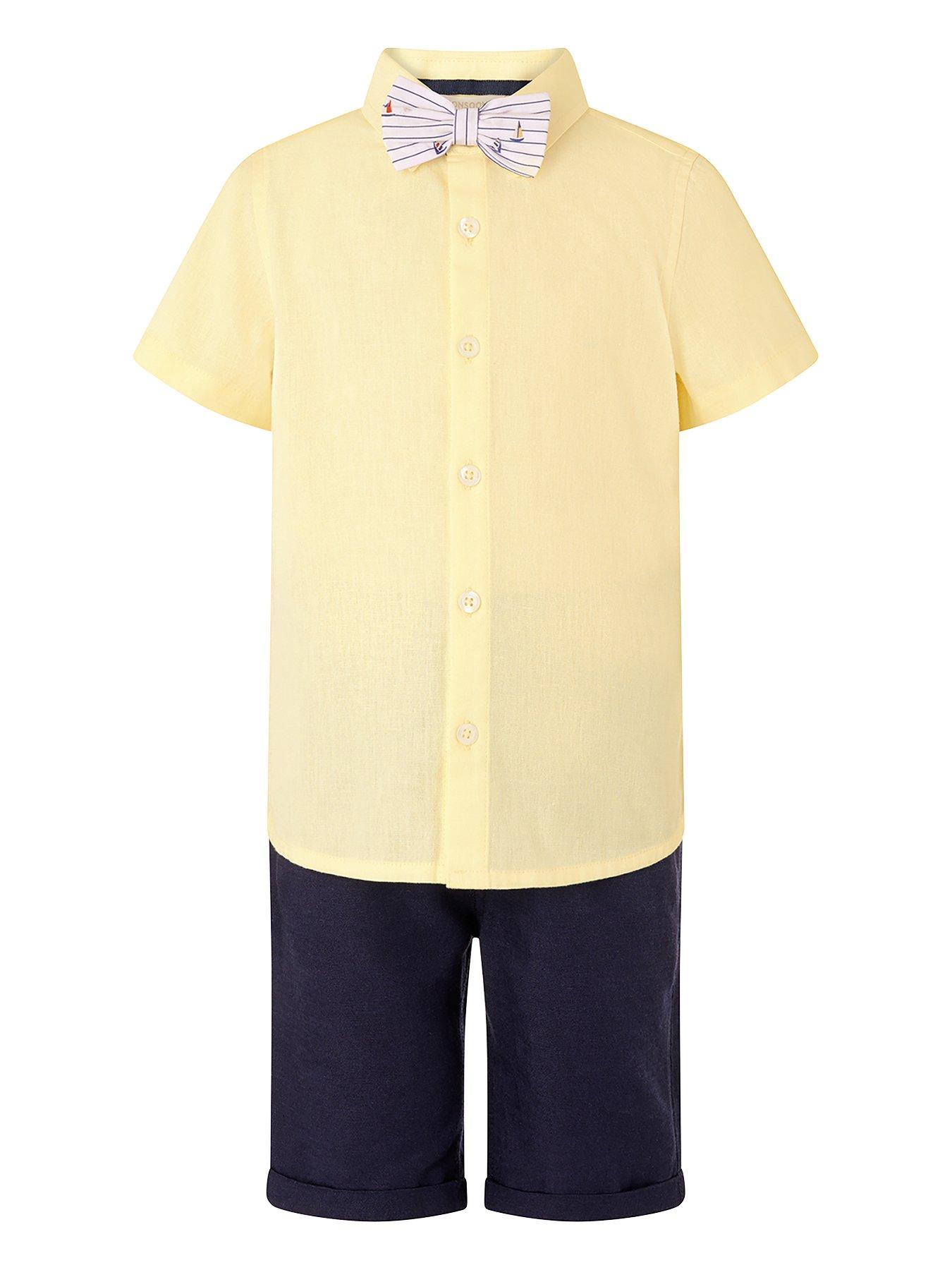 Monsoon Boys Louis Linen 3-Piece Short review