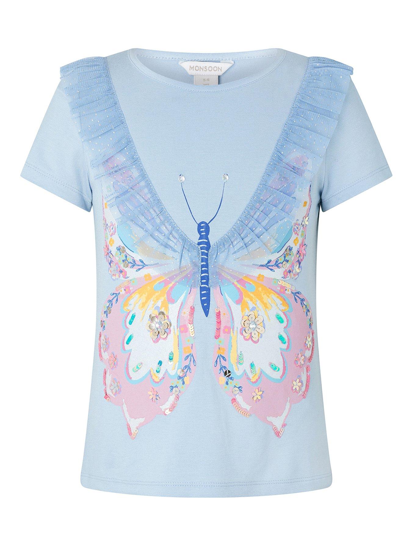 Monsoon Girls Edith Butterfly Tshirt review