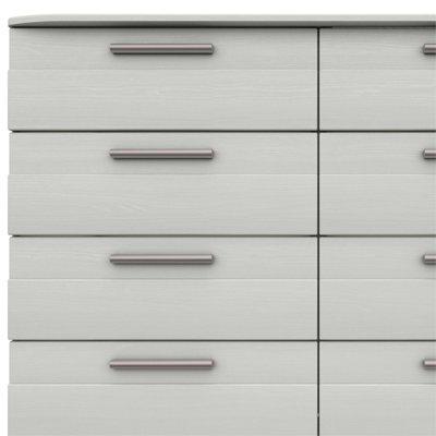 One Call Taylor Ready Assembled 4 + 4 Drawer Chest