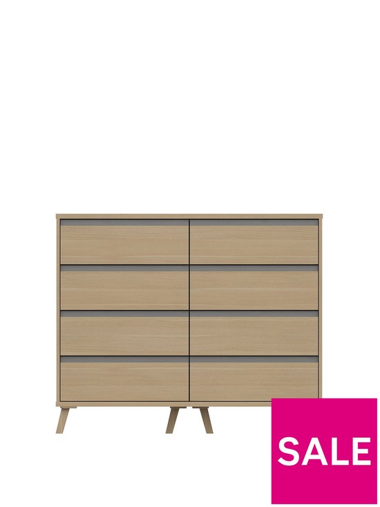 front image of miller-ready-assembled-4-4-drawer-chest