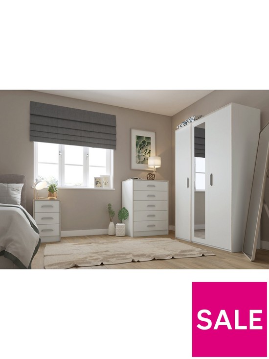 stillFront image of brianne-ready-assembled-4-piece-package-2-door-wardrobe-5-drawer-chest-and-2-bedside-chests