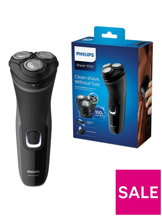 front image of philips-series-1000-dry-electric-shaver-s123141