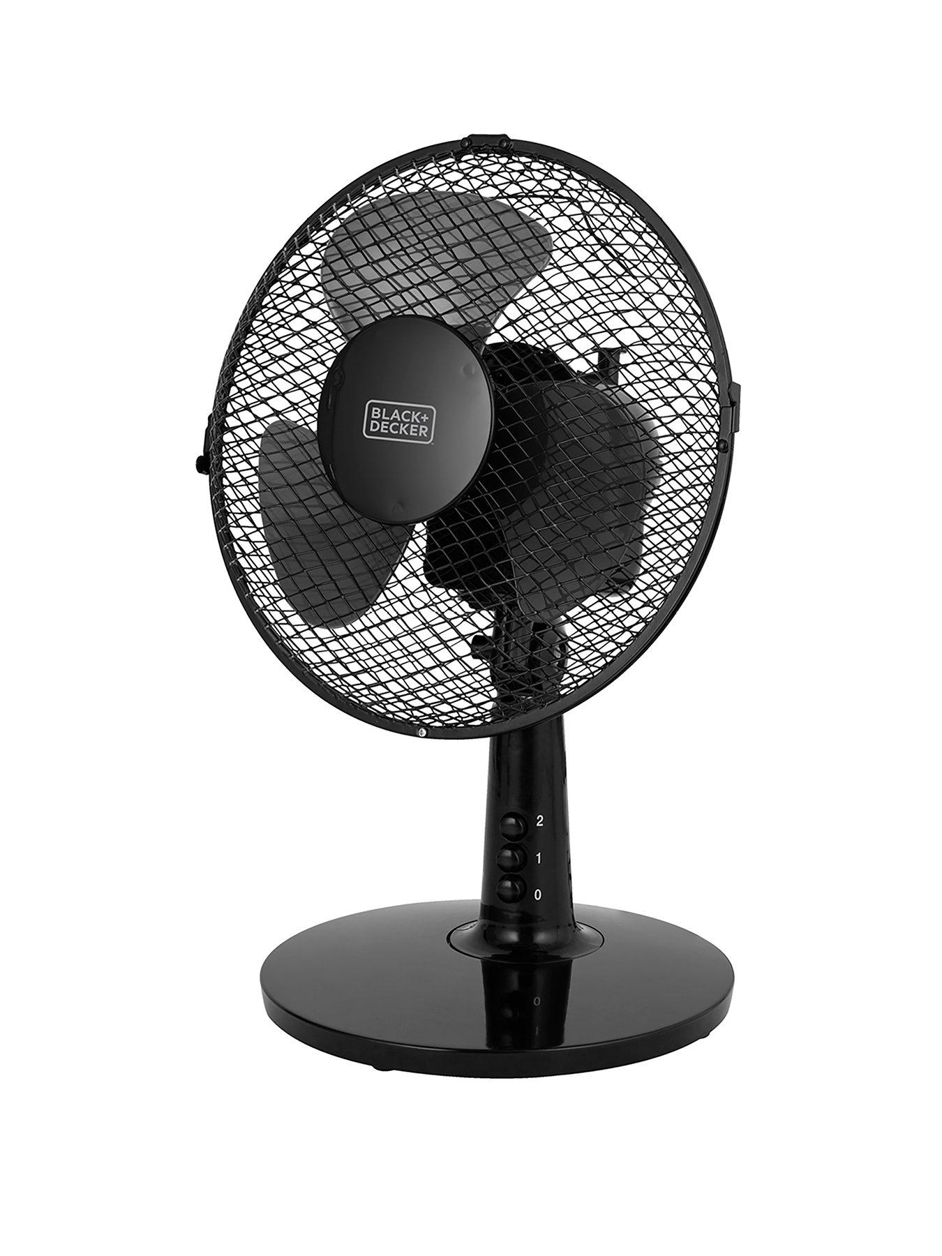 Desk Fan with 2 Speeds Rotary Oscillation 9