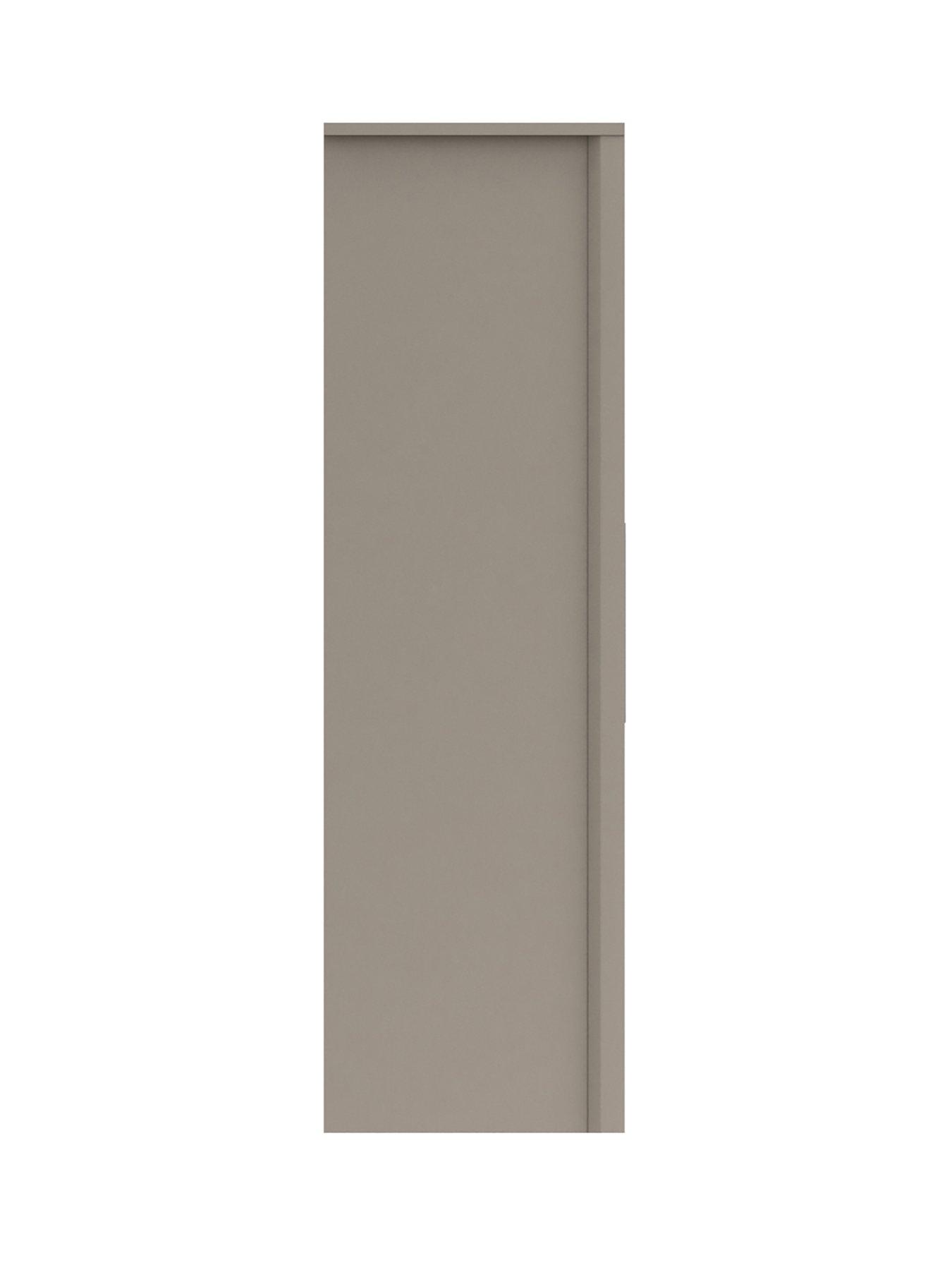 Image 7 of 7 of One Call Smyth 3 Piece Ready Assembled&nbsp;Package - 2 Door Wardrobe, 5 Drawer Chest and 2 Bedside Chests