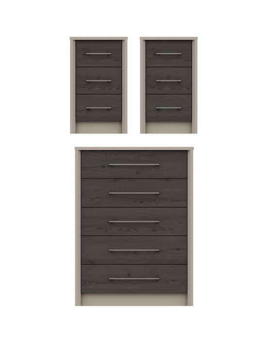 front image of one-call-smyth-3-piece-ready-assemblednbsppackage-5-drawer-chest-and-2-bedside-chests