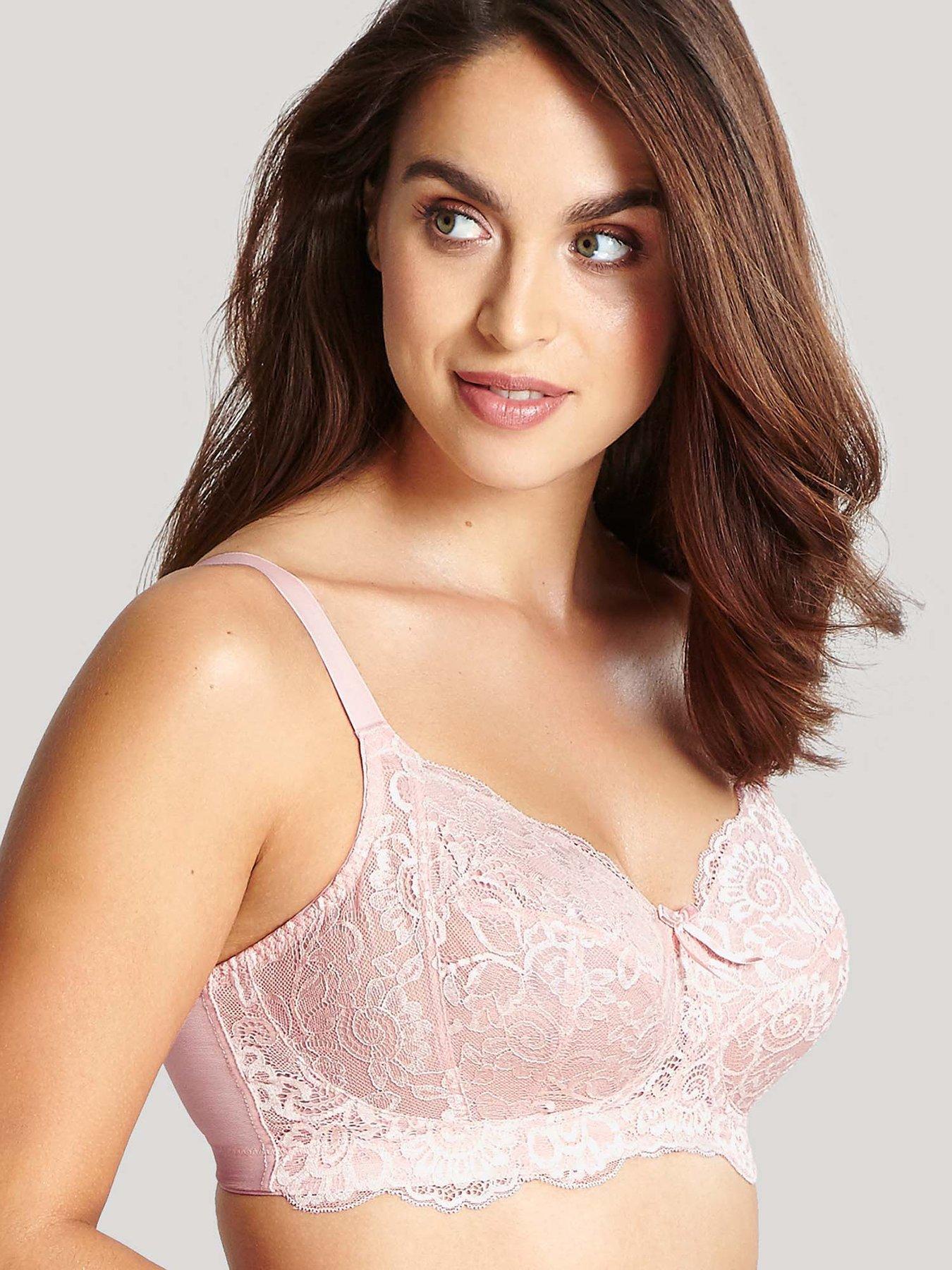 Pink Non-wired Bras, Lingerie