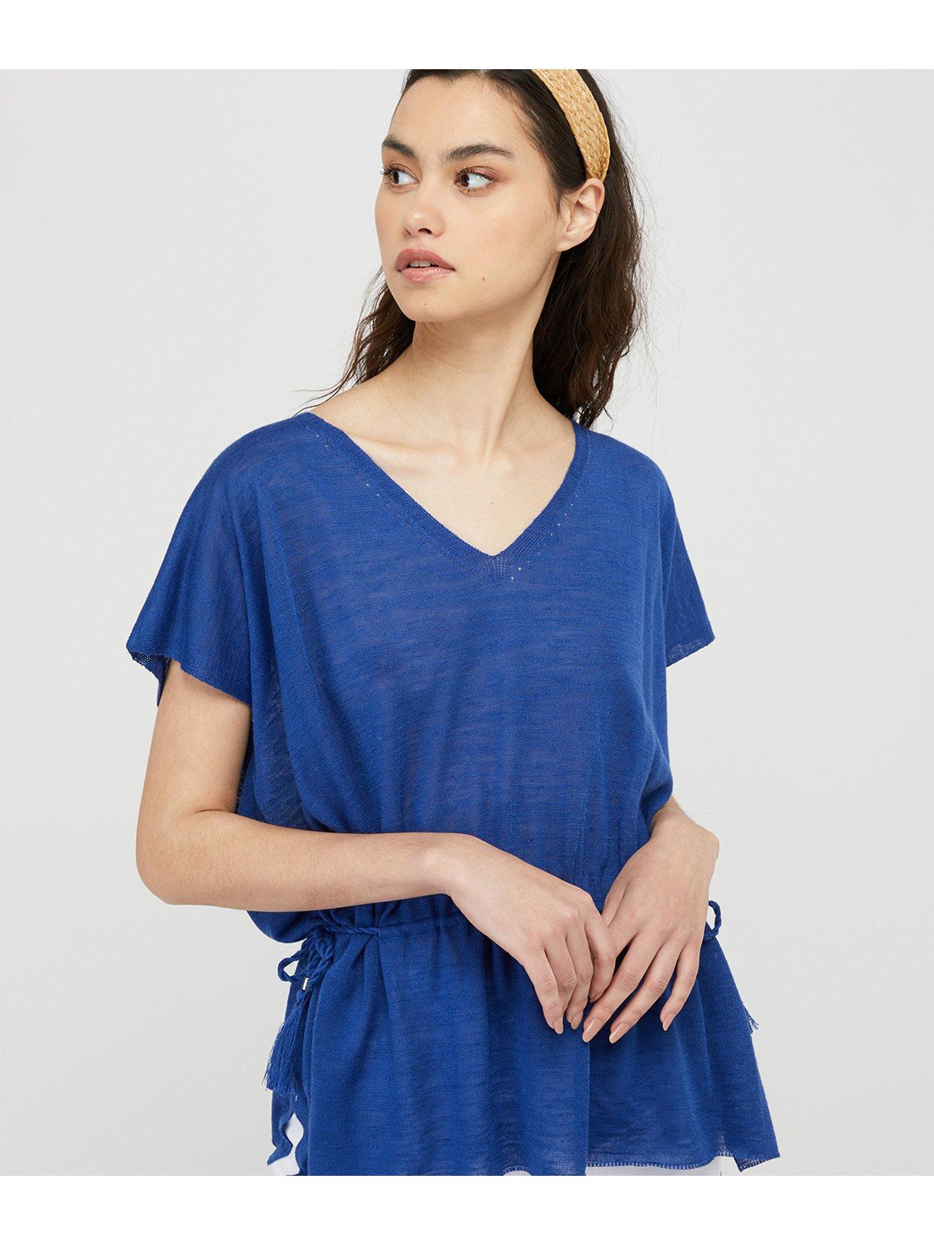 Monsoon Linen Top Online Store, UP TO 