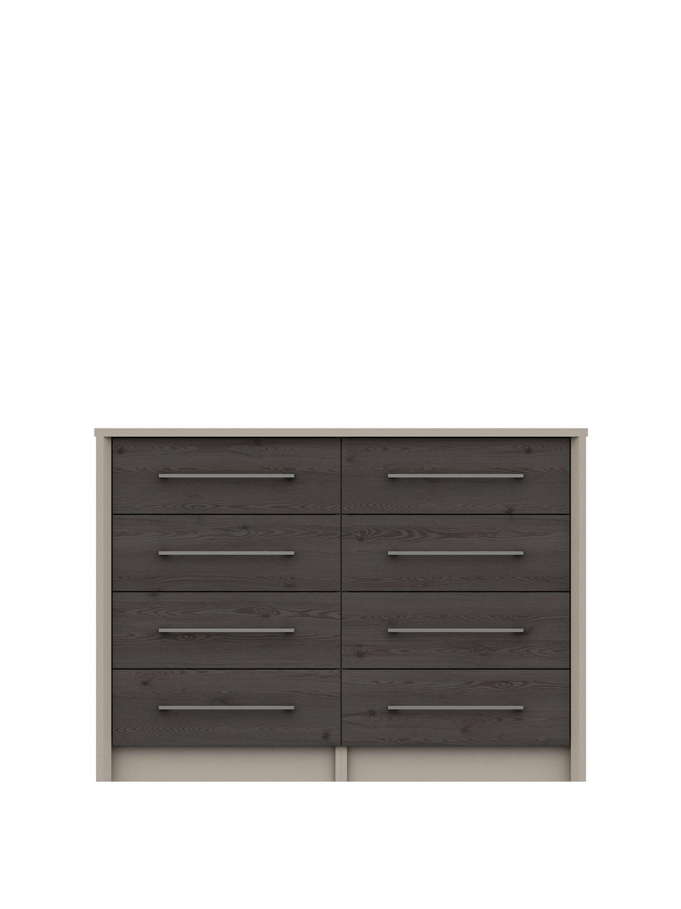 undefined Smyth Ready Assembled 4 + 4 Drawer Chest