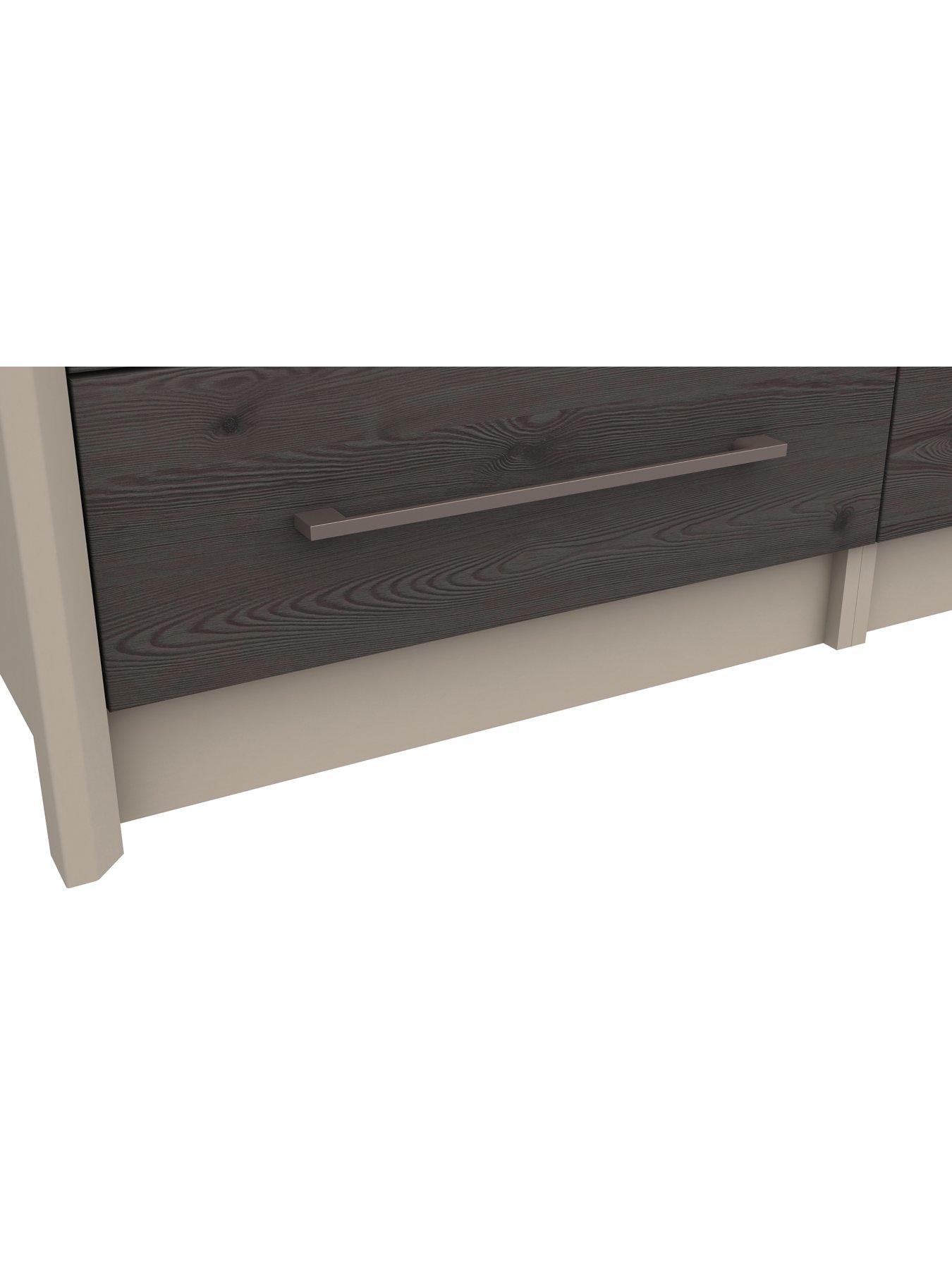 Image 4 of 5 of One Call Smyth Ready Assembled 4 + 4 Drawer Chest
