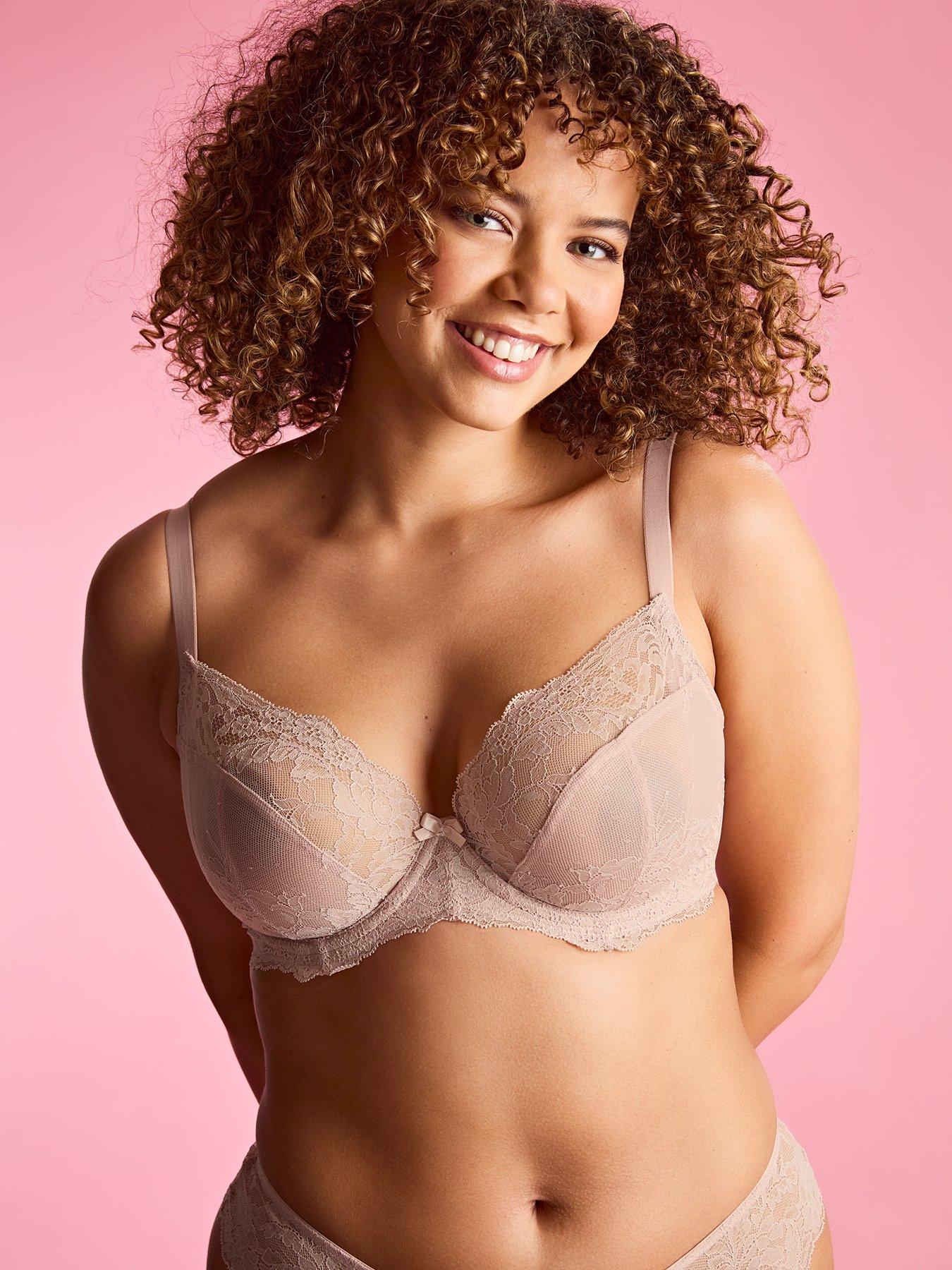 Image 1 of 6 of Panache Ana Plunge Bra - Nude