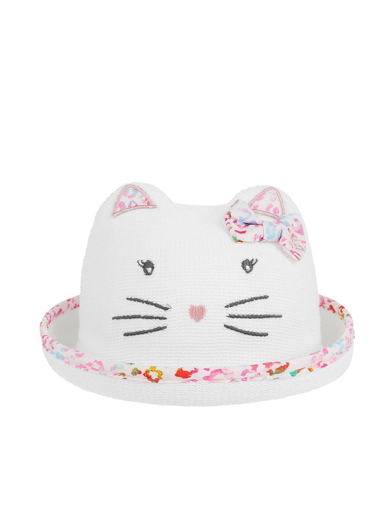 Monsoon Baby Girls Organic Debbie Kitty Bowler Hat review