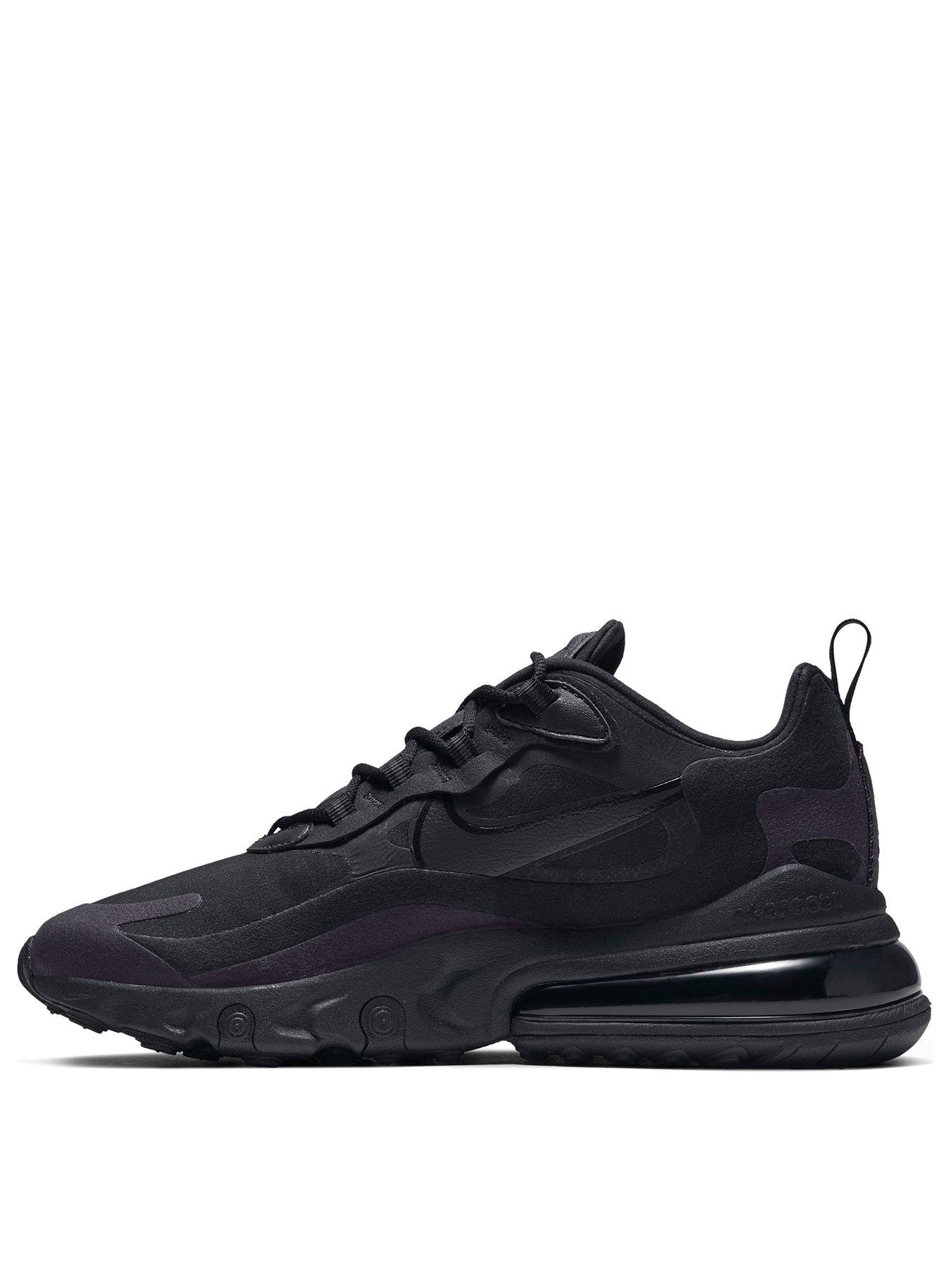 Nike Air Max 270 React - Black | very.co.uk