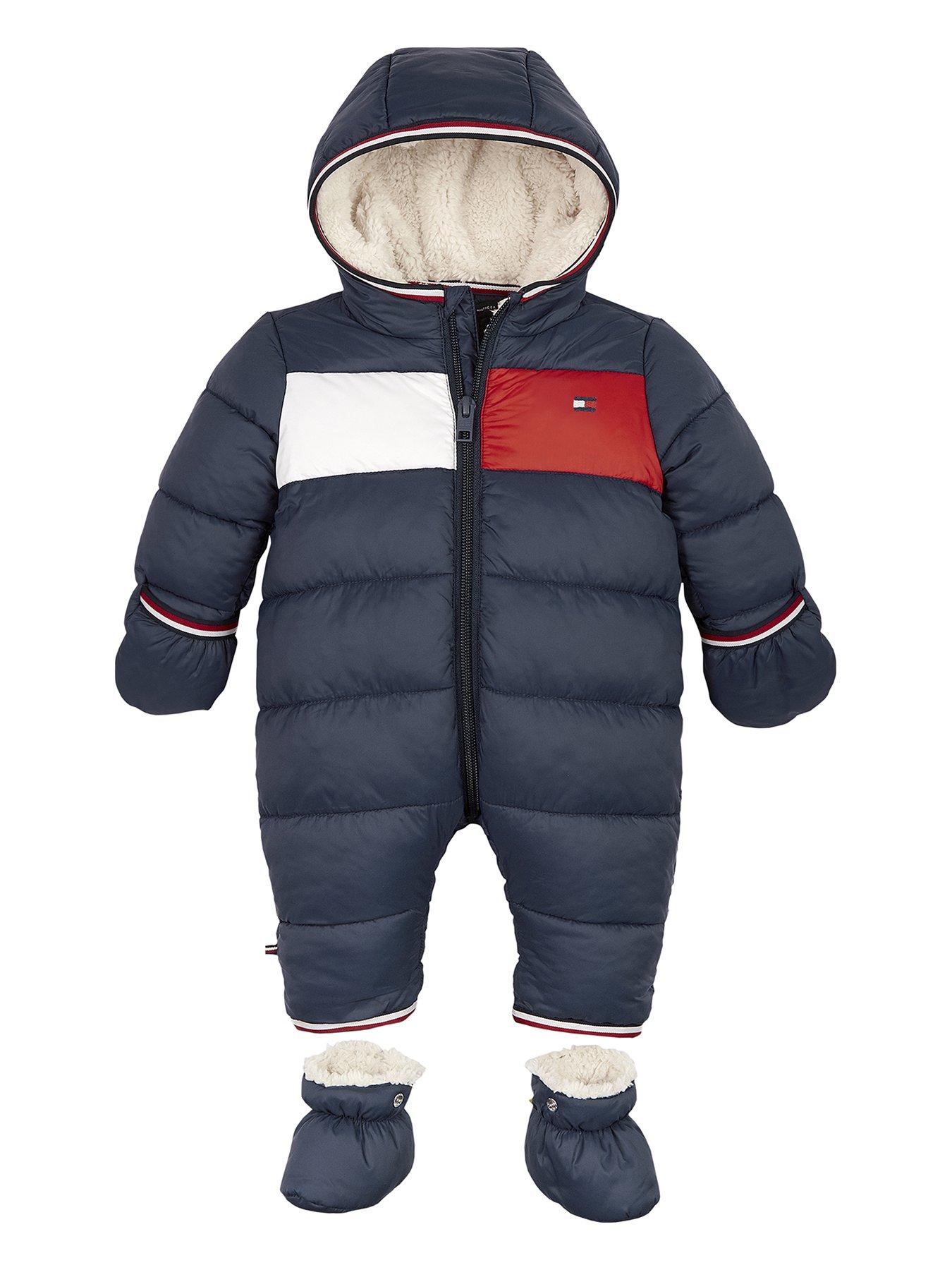 baby boy tommy hilfiger snowsuit