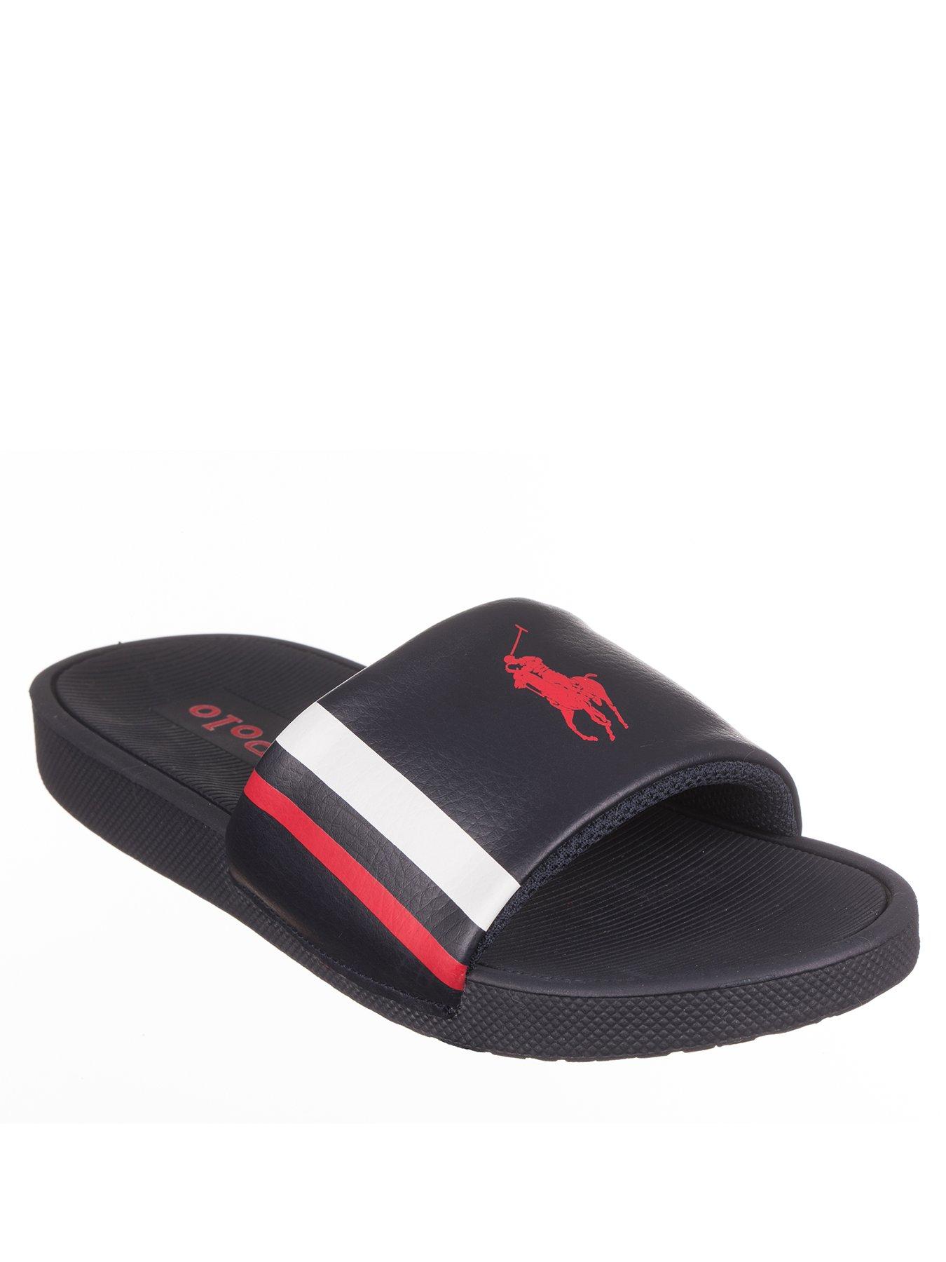 boys ralph lauren sliders