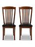  image of julian-bowen-pair-of-canterbury-dining-chairs