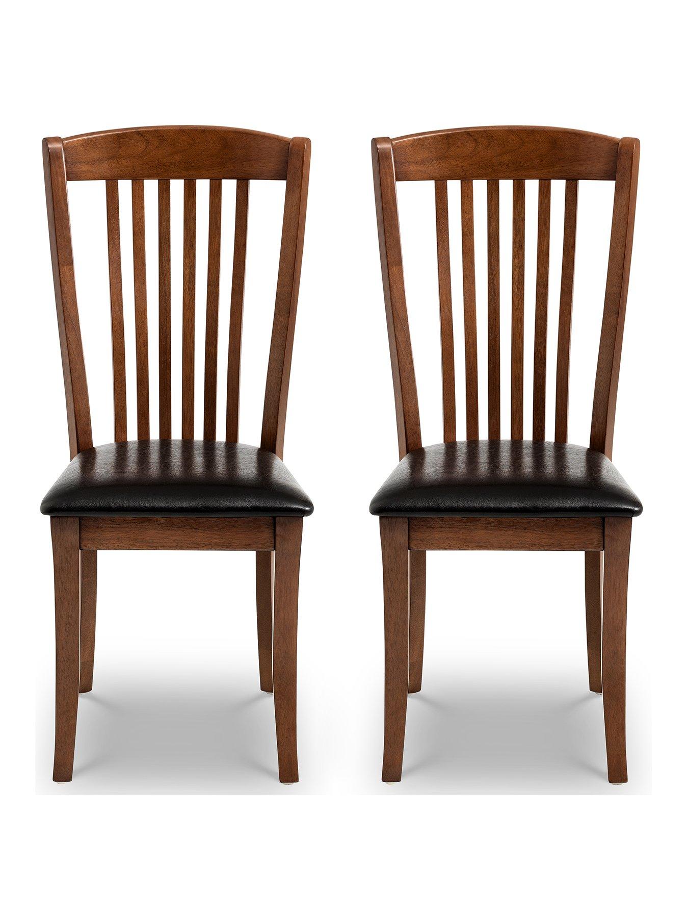 Image 2 of 4 of Julian Bowen Pair of Canterbury Dining Chairs