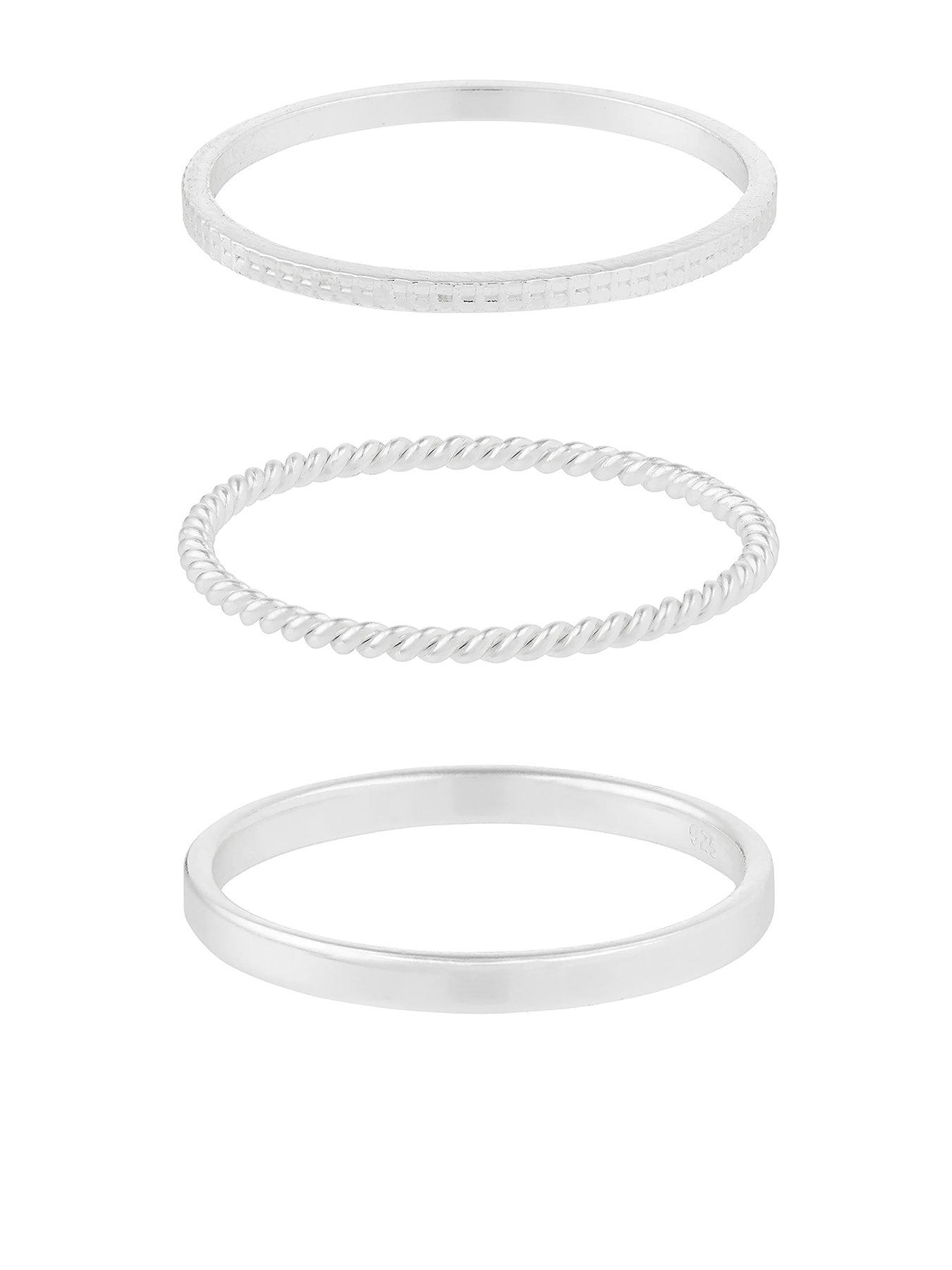 Accessorize St 3X Stacking Band Ring Set review