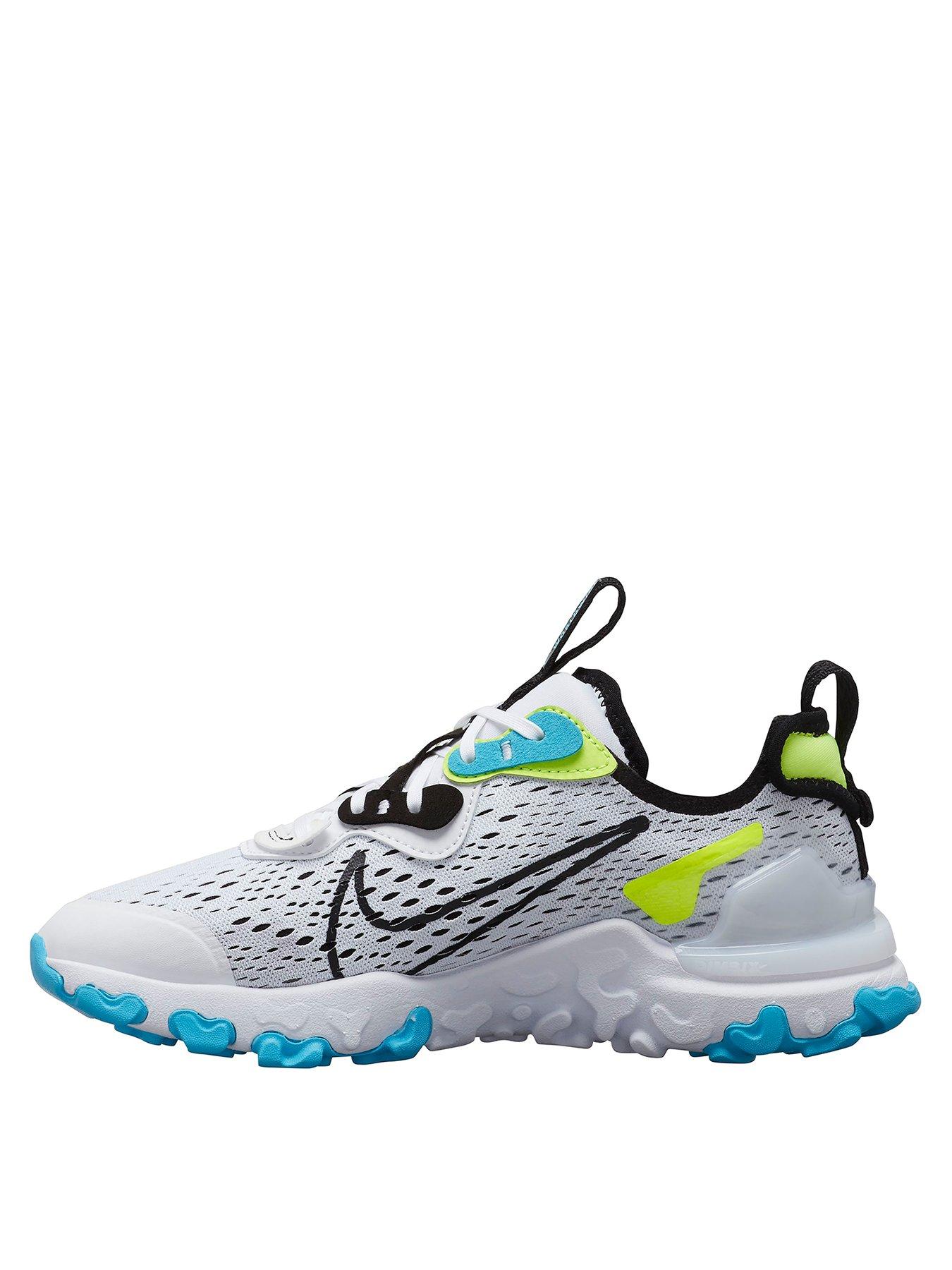 nike react vision trainers junior