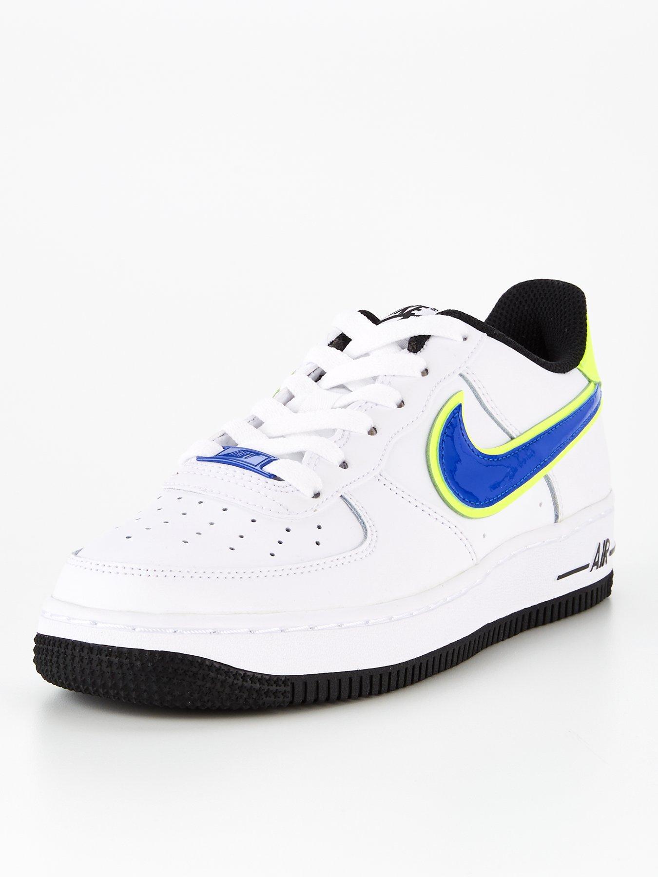 nike junior air force 1 low trainer white