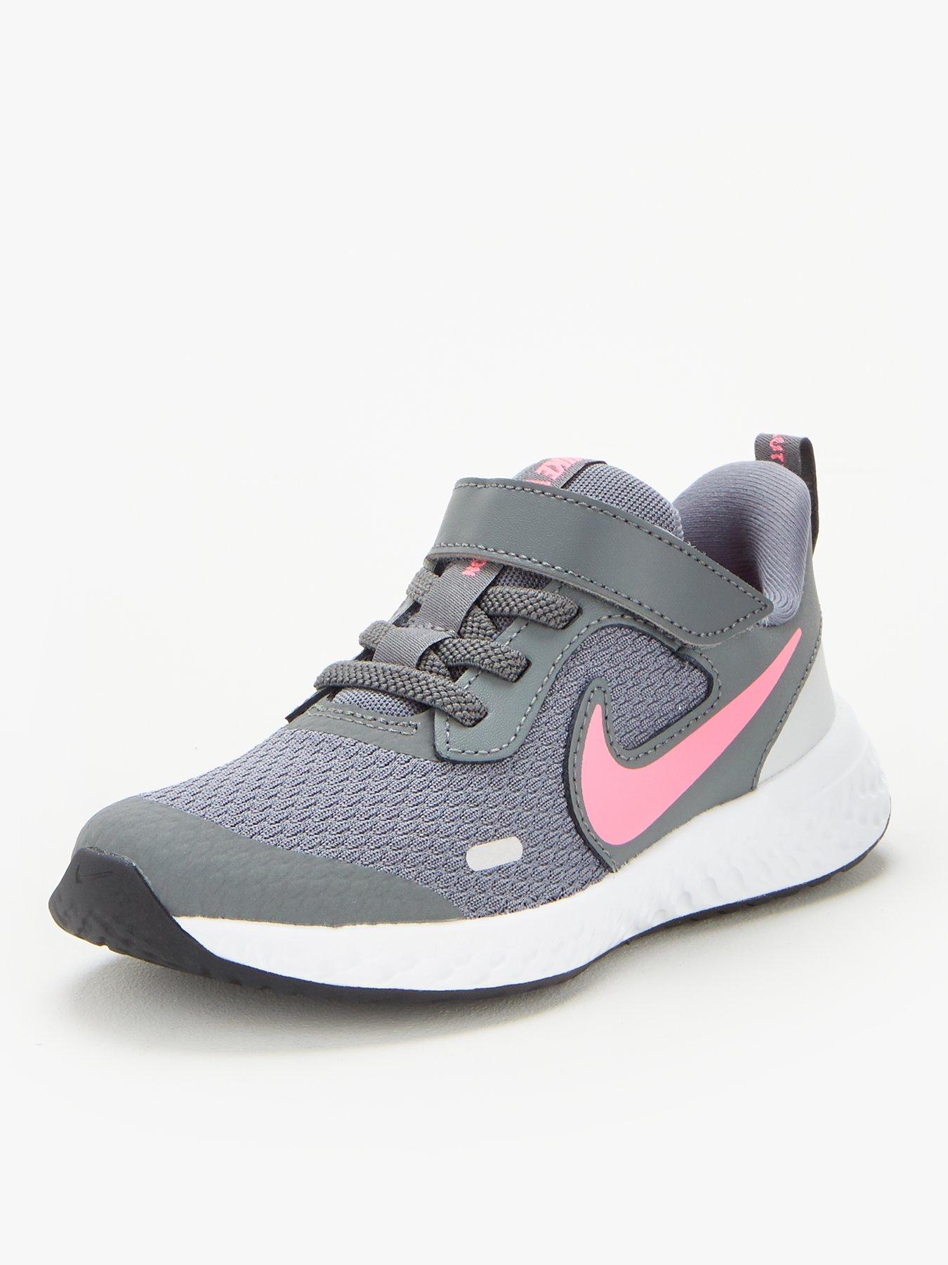 pink nike kids trainers