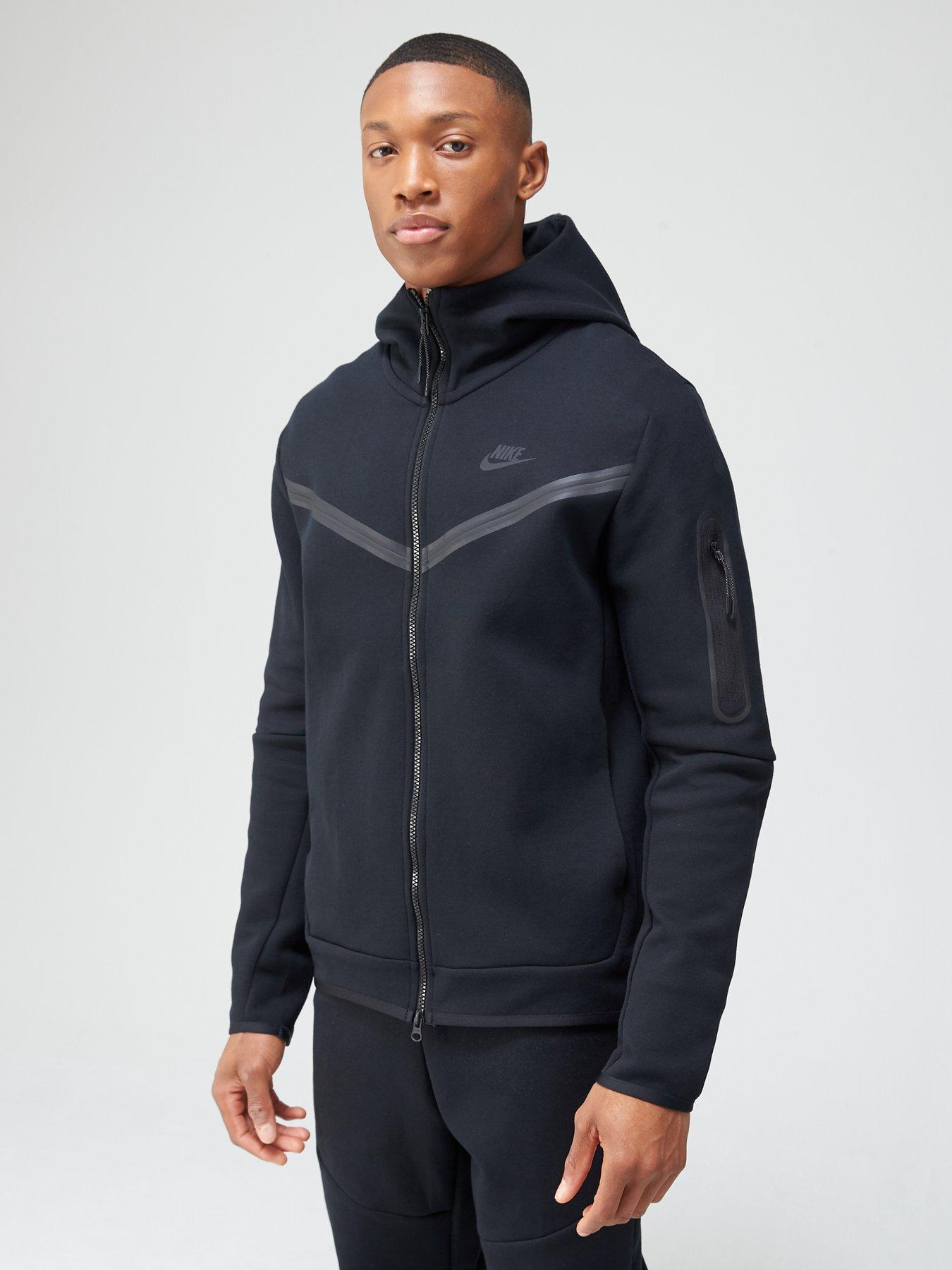 Nike Tech Fleece Full-zip Hoodie In Black | ubicaciondepersonas.cdmx.gob.mx