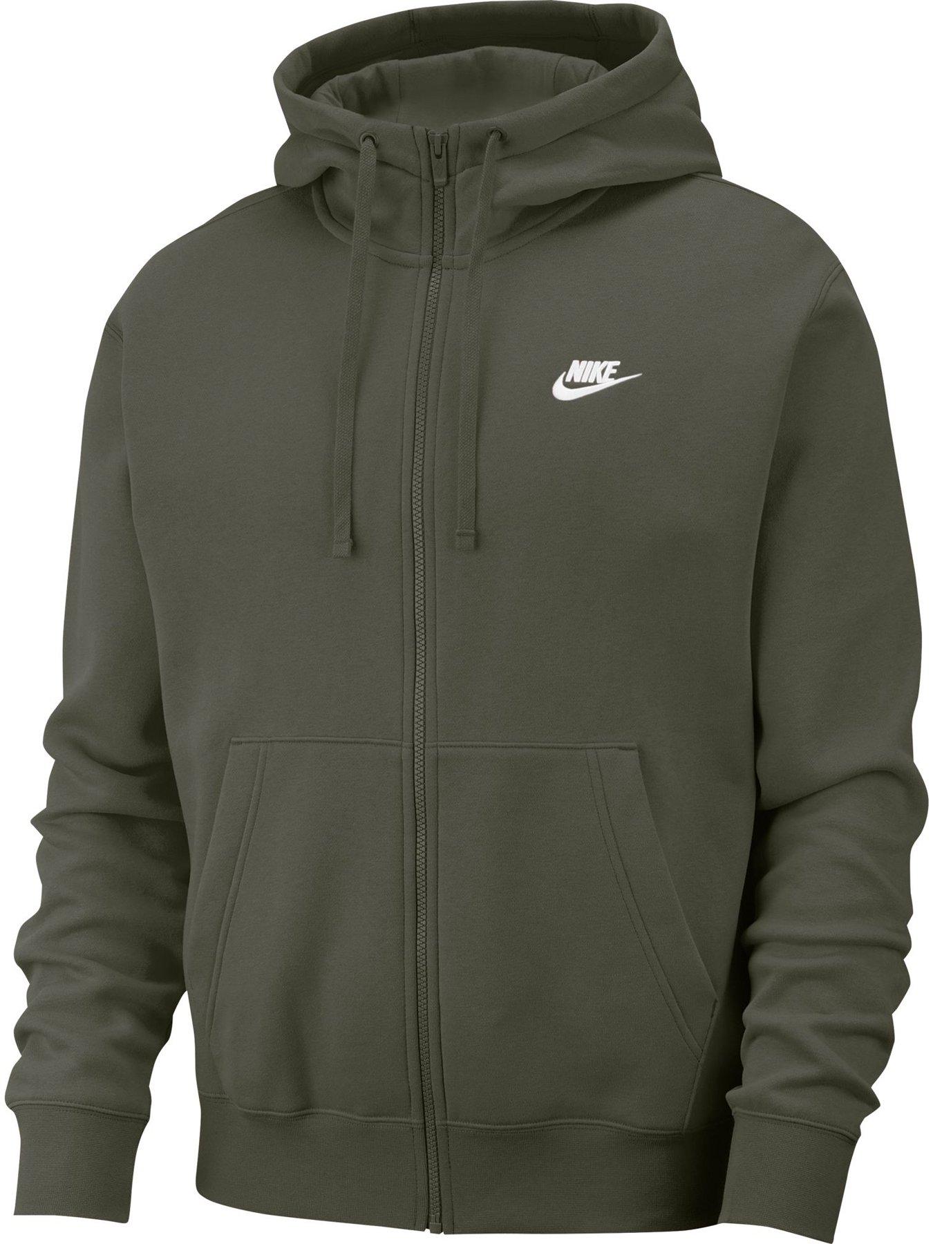 khaki nike hoodie mens