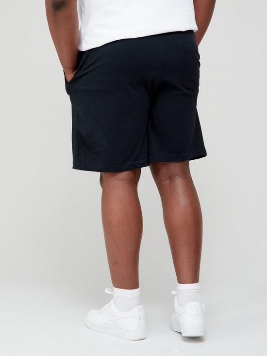 stillFront image of nike-sportswear-clubnbspshortsnbspplus-size-black