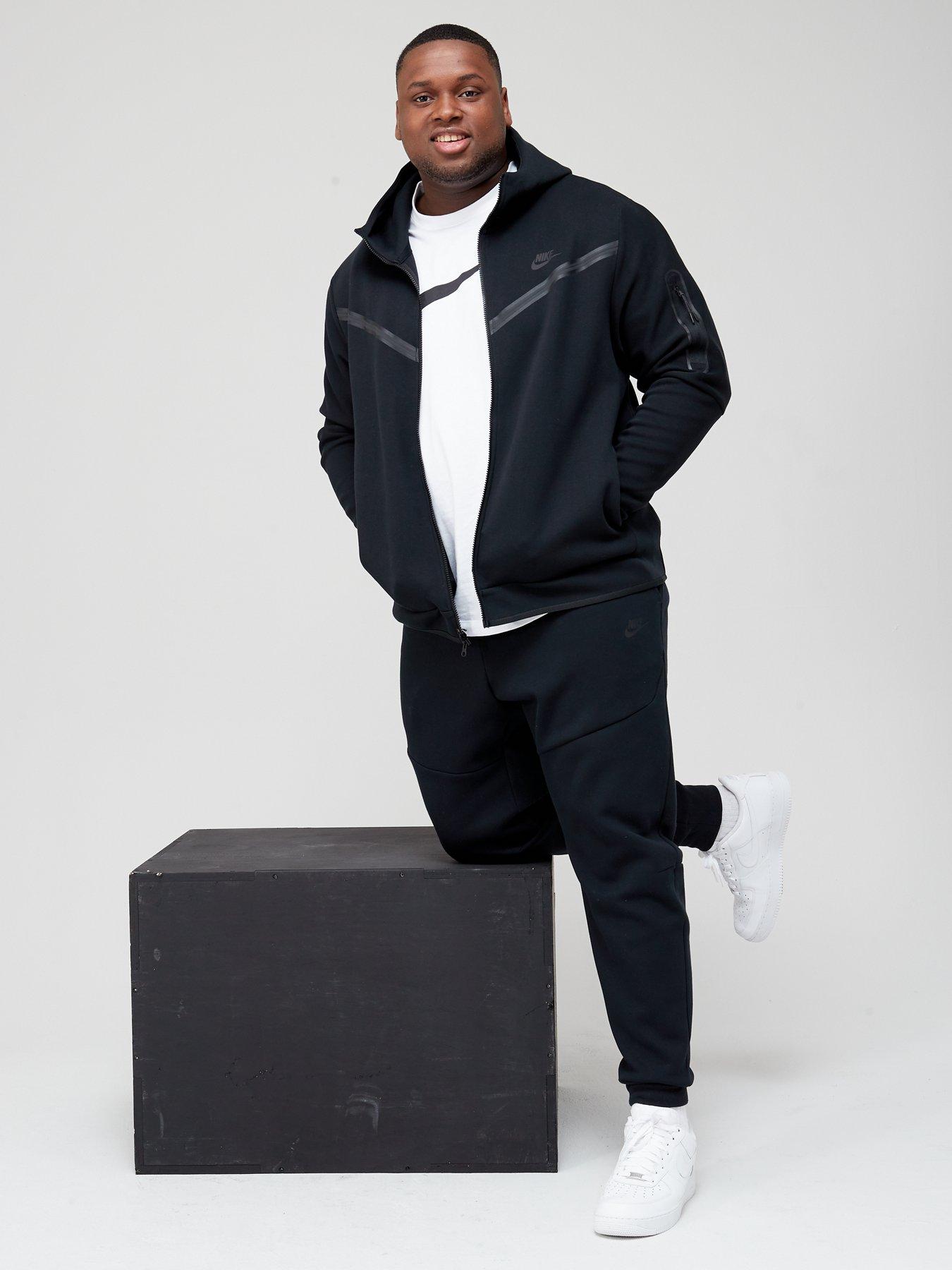 tech fleece bottoms black