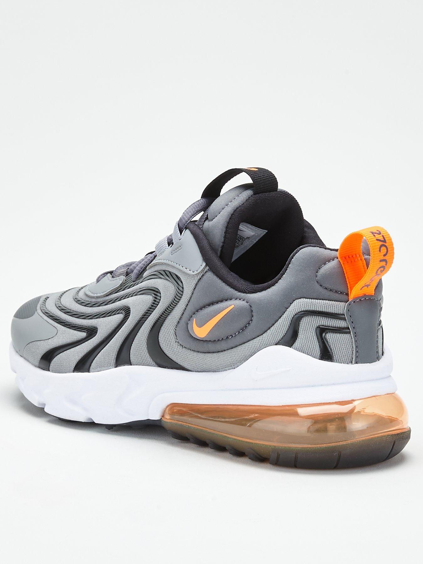 nike air max 270 junior grey and orange