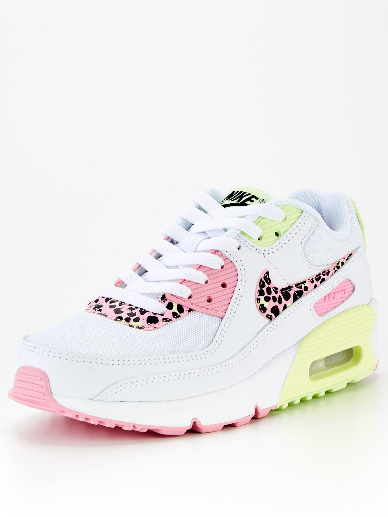 pink nike air max 90 junior