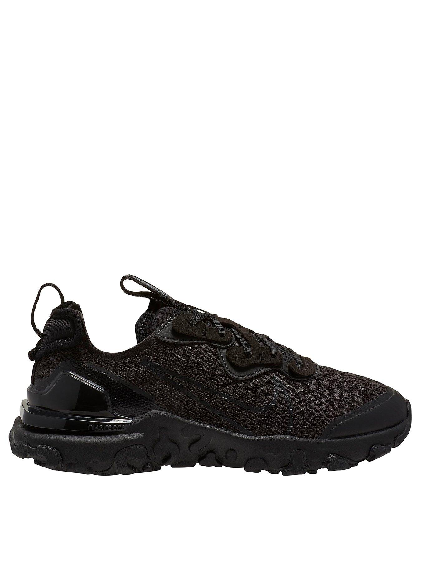 black nike reacts junior