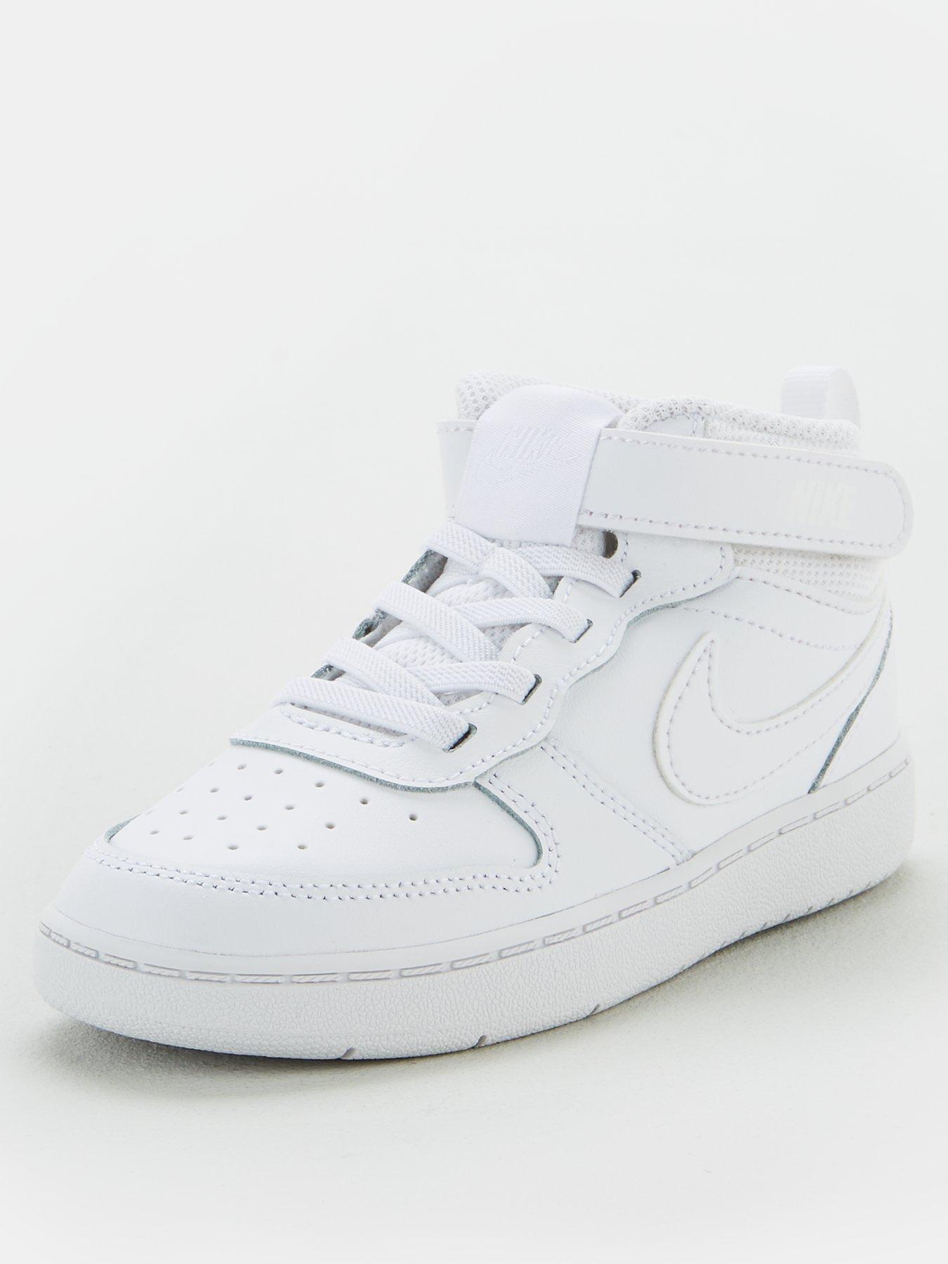 nike court borough infant white