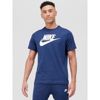 Nike Sportswear Futura T-Shirt - Navy | very.co.uk