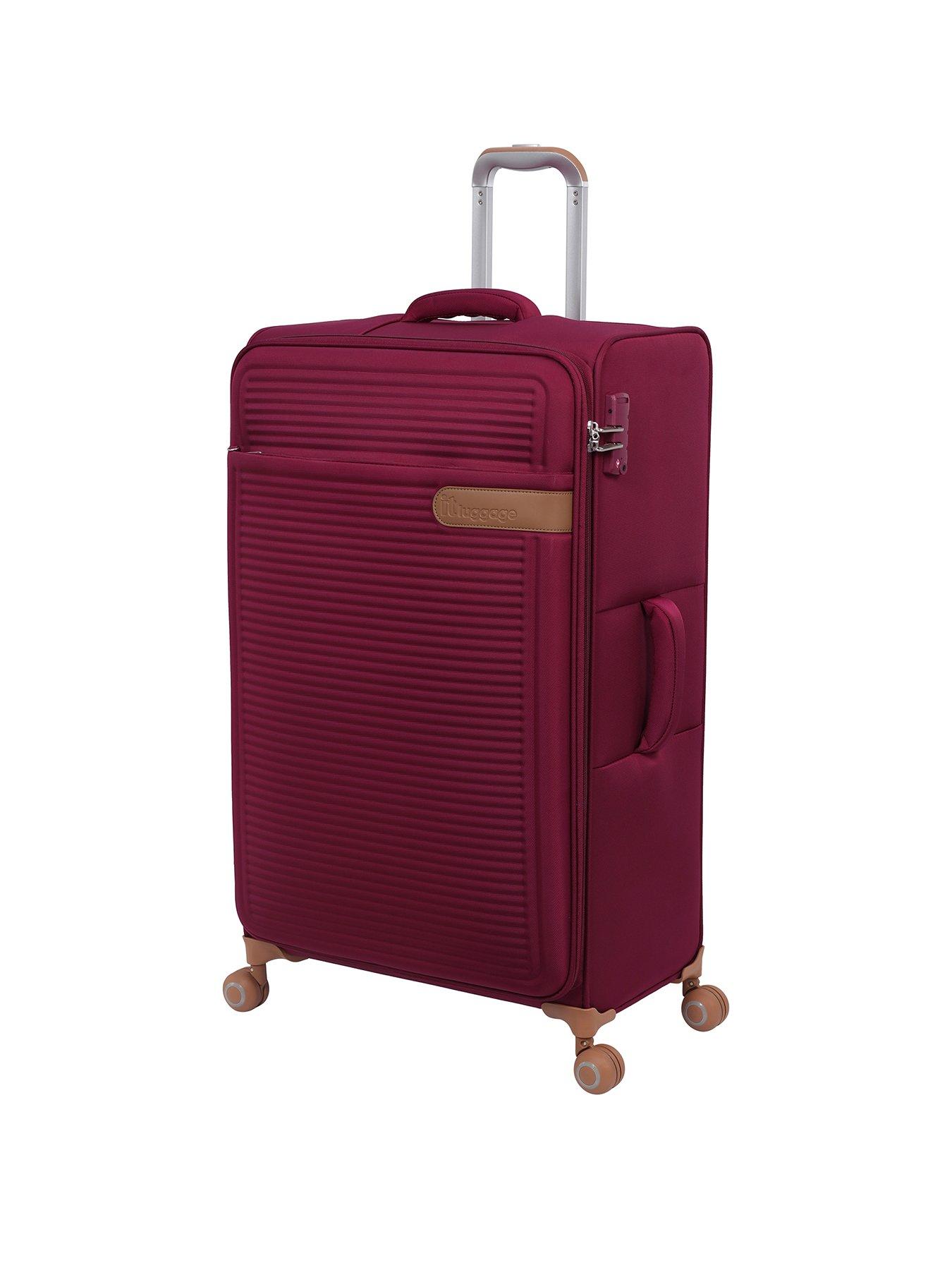 It Luggage Radiate Dark Red Large Case review