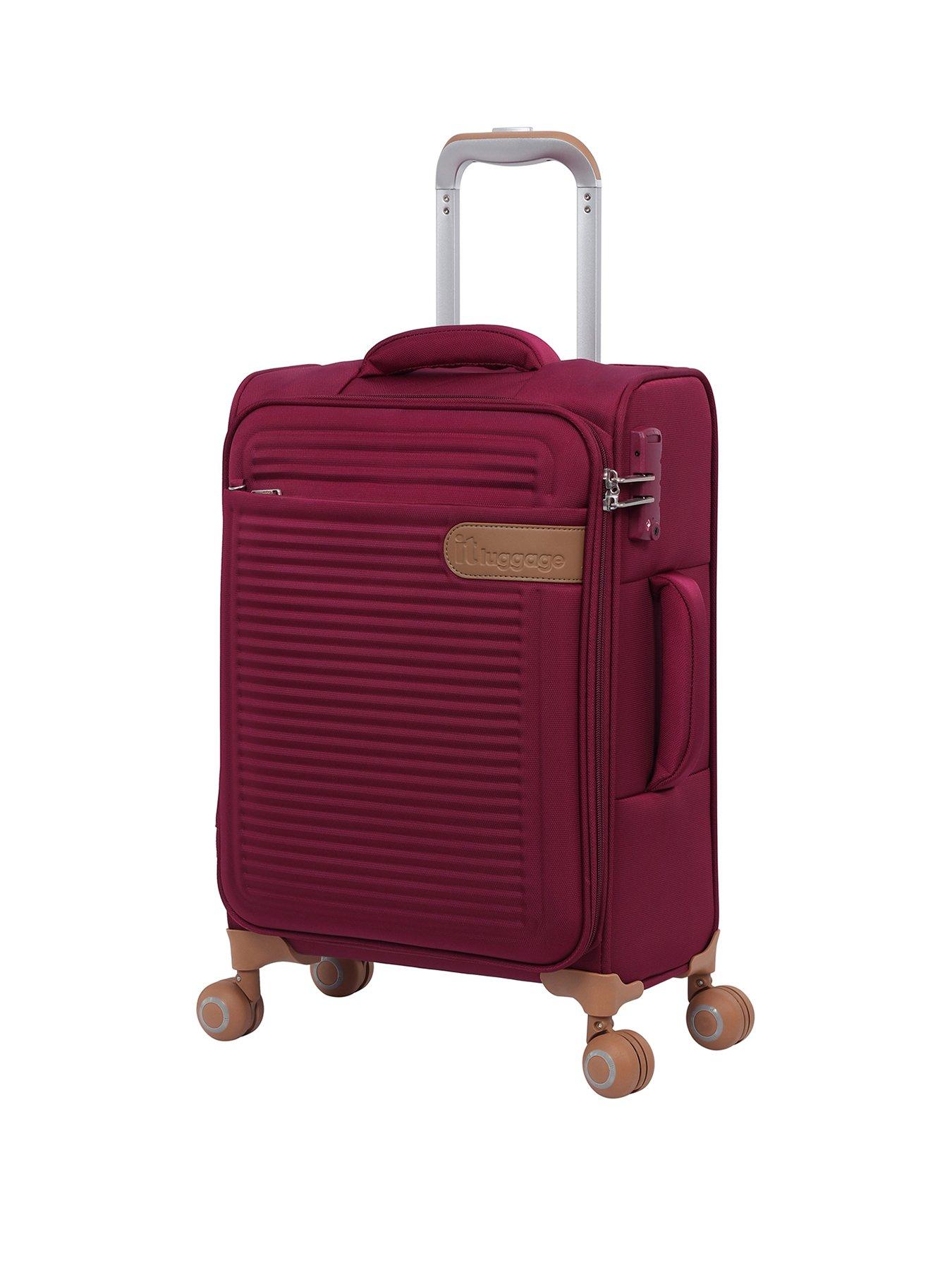 It Luggage Radiate Dark Red Cabin Case review