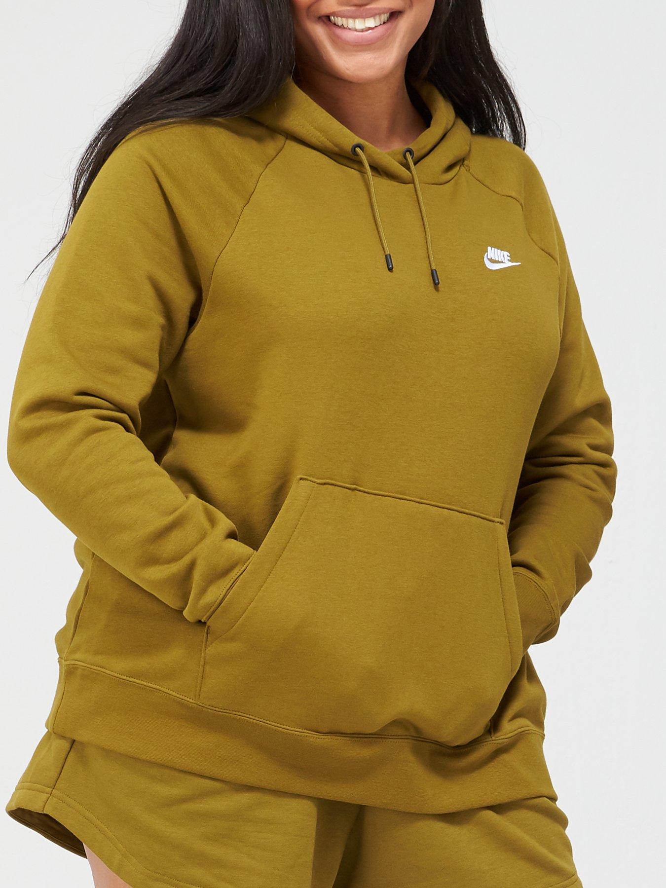 nike olive pullover