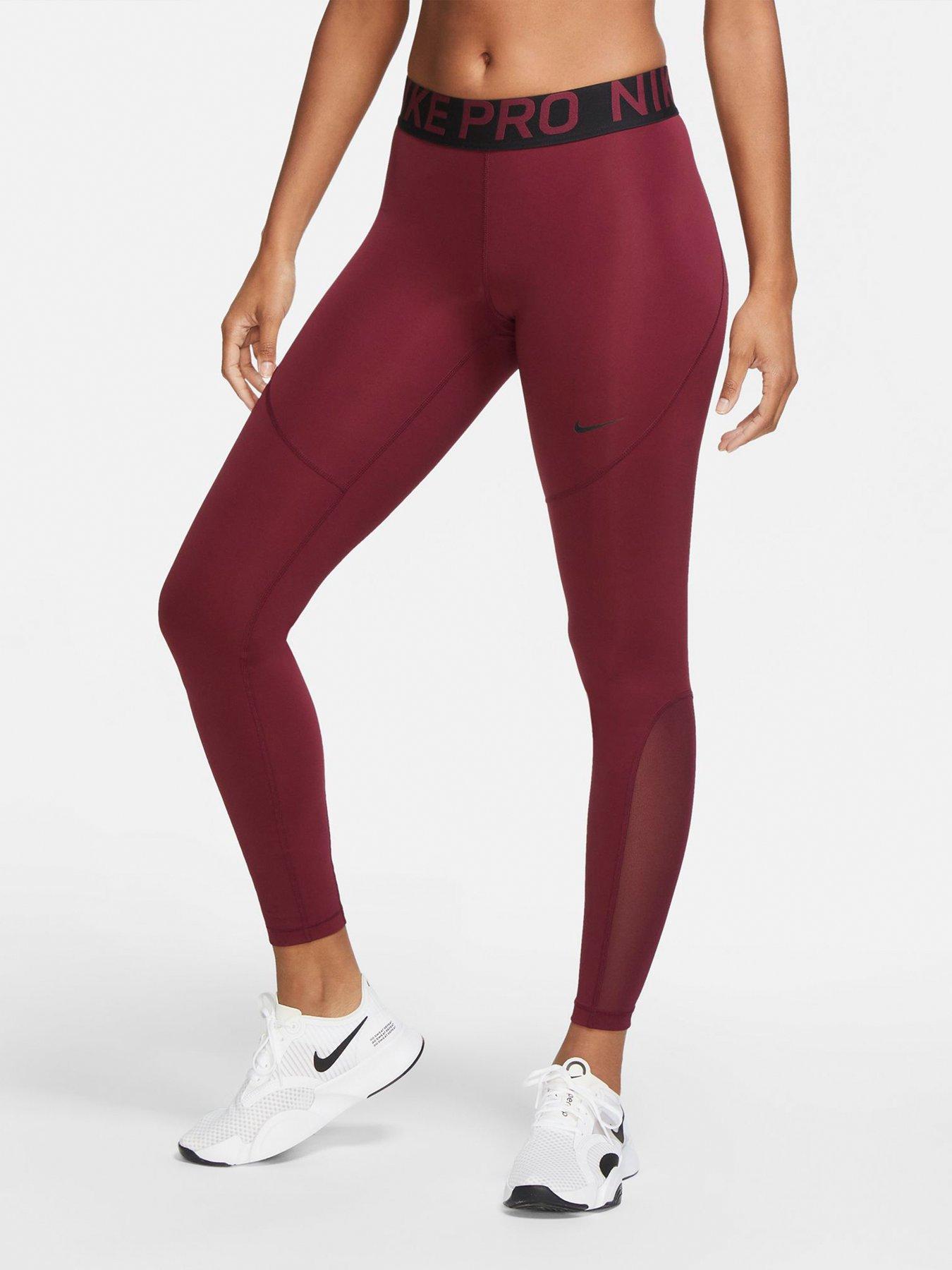 nike pro purple leggings