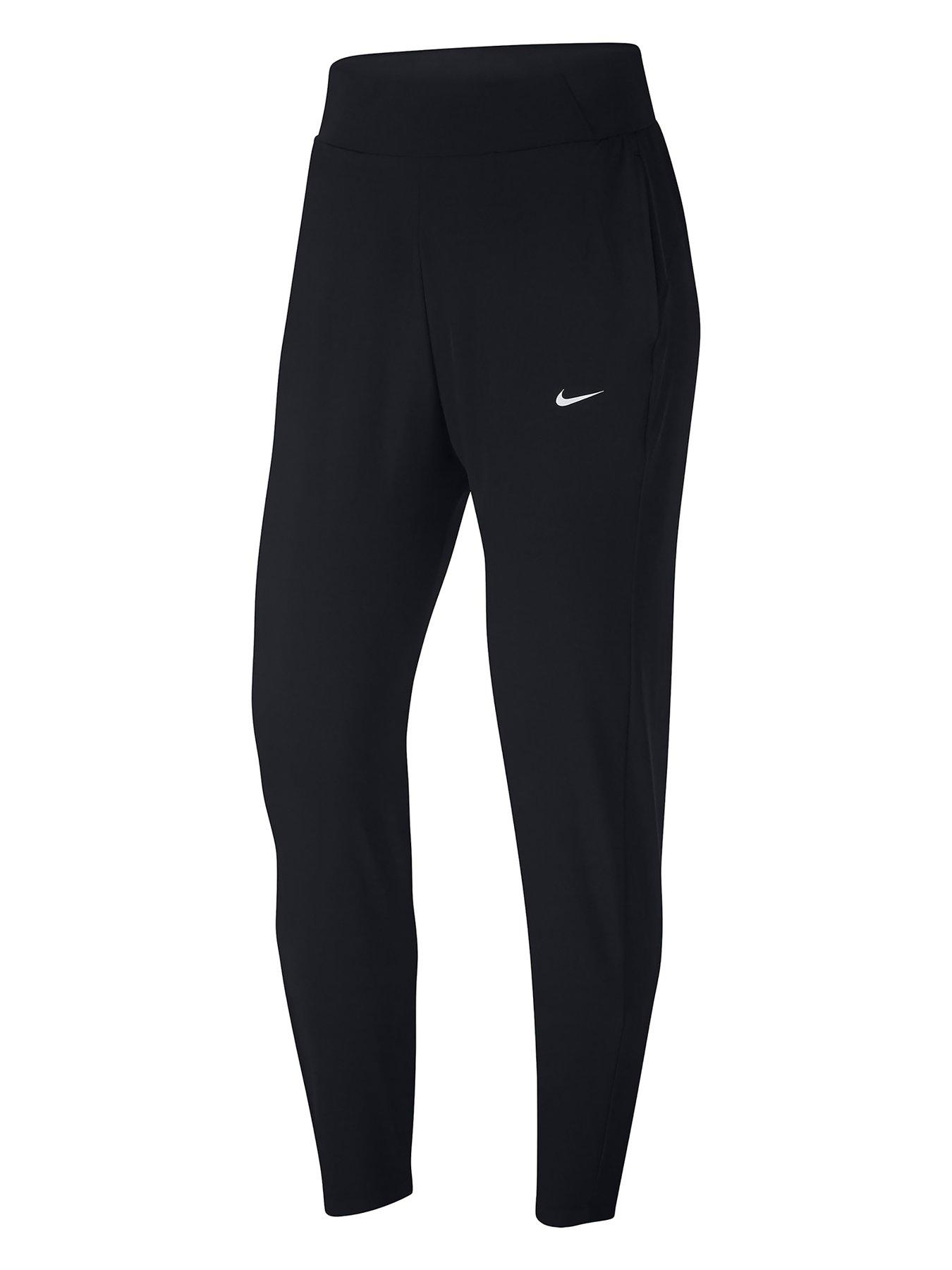 Nike NSW Club Fleece Mid Rise Tight Joggers - Black/White