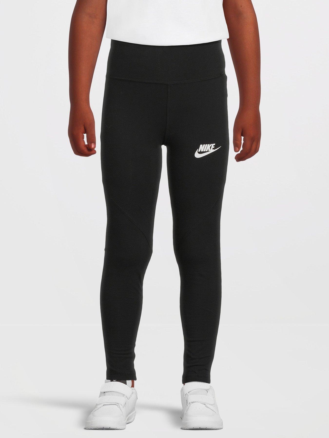 Nike Older Girls Favorites Legging - Black | very.co.uk