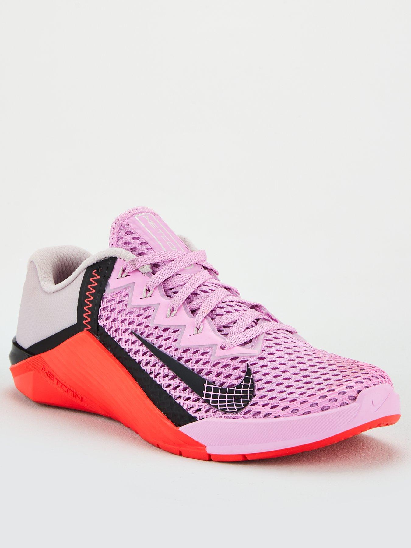 Nike Metcon 6 - Pink/Red | very.co.uk