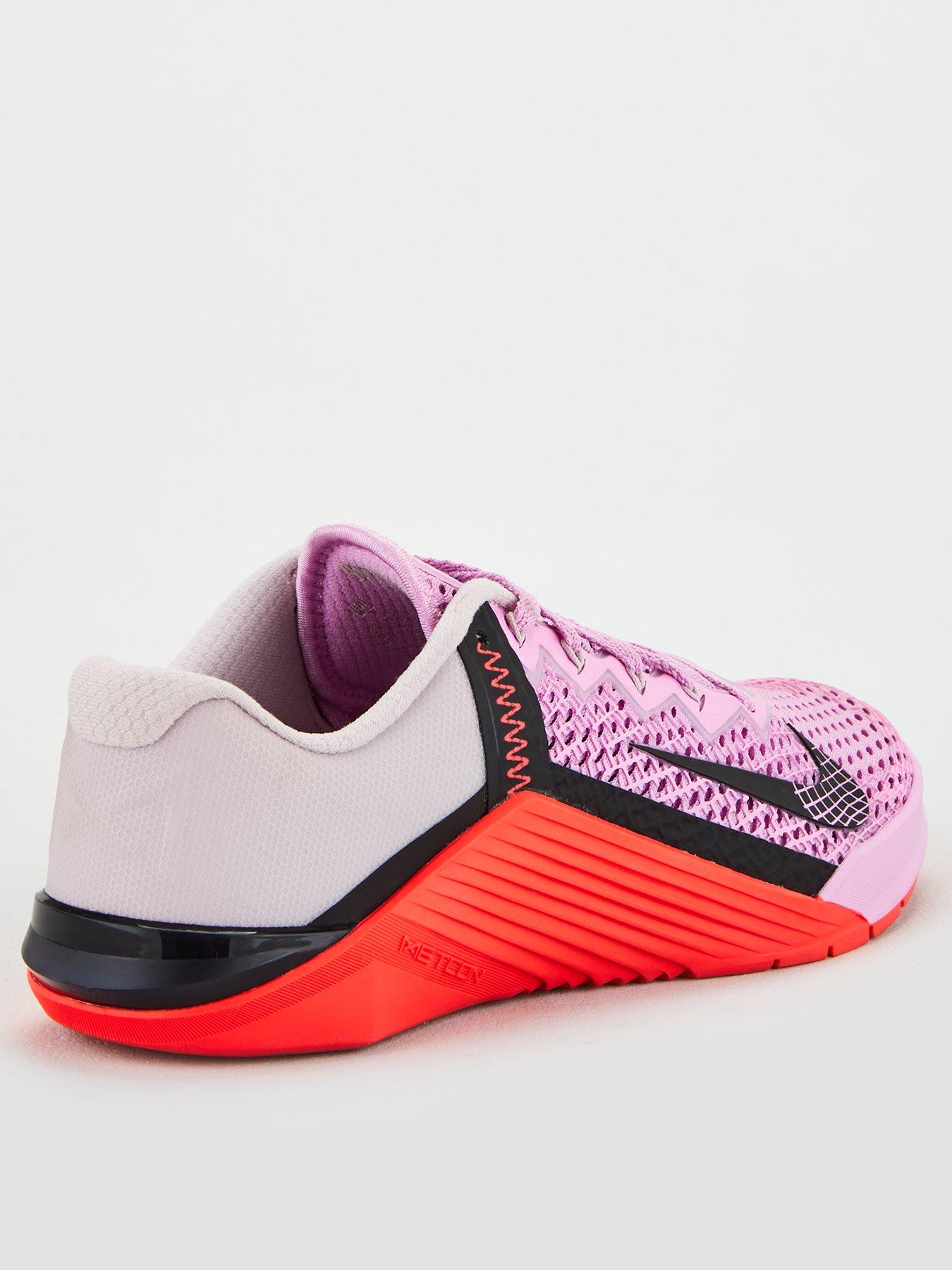 Nike Metcon 6 - Pink/Red | very.co.uk