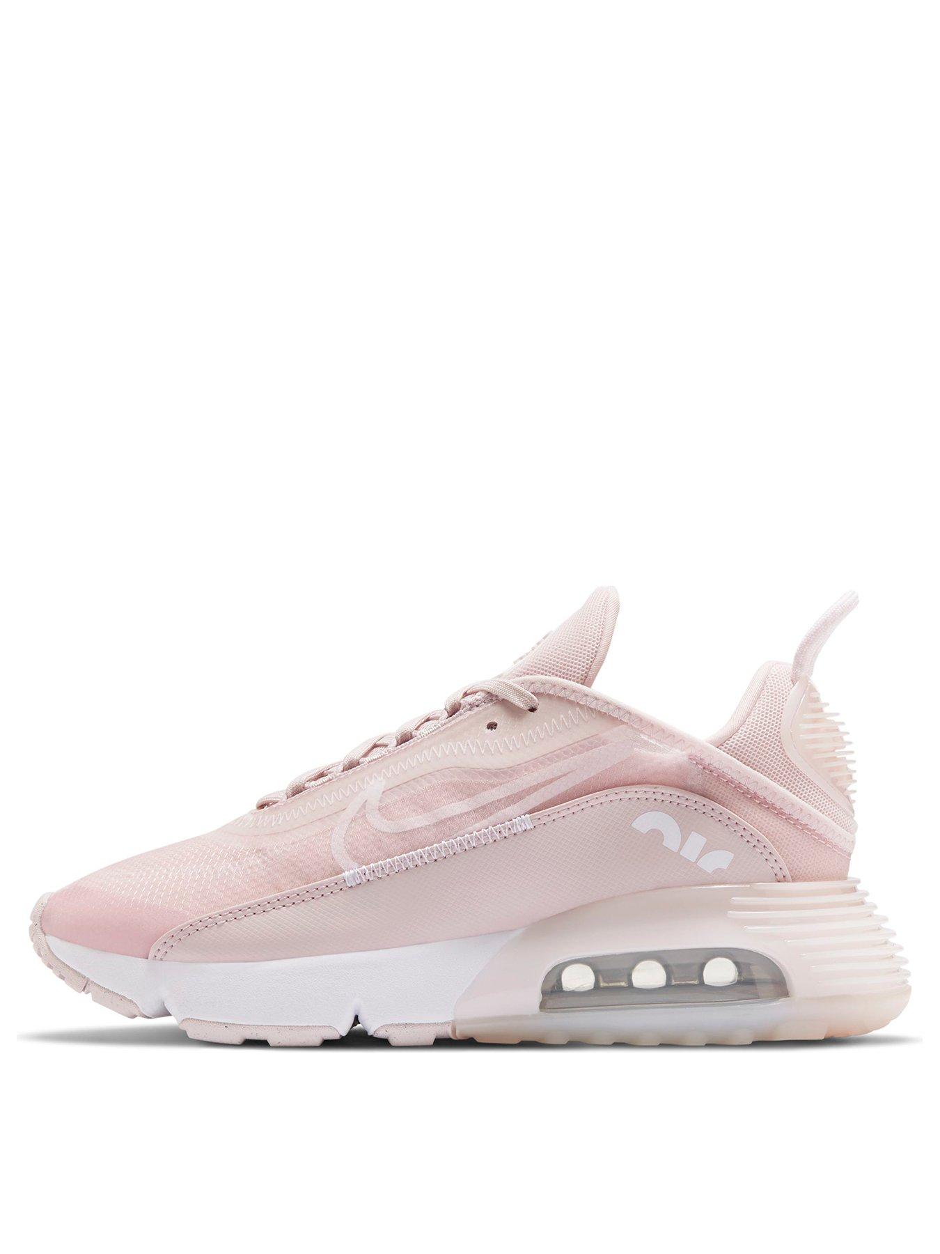 pink nike air max trainers