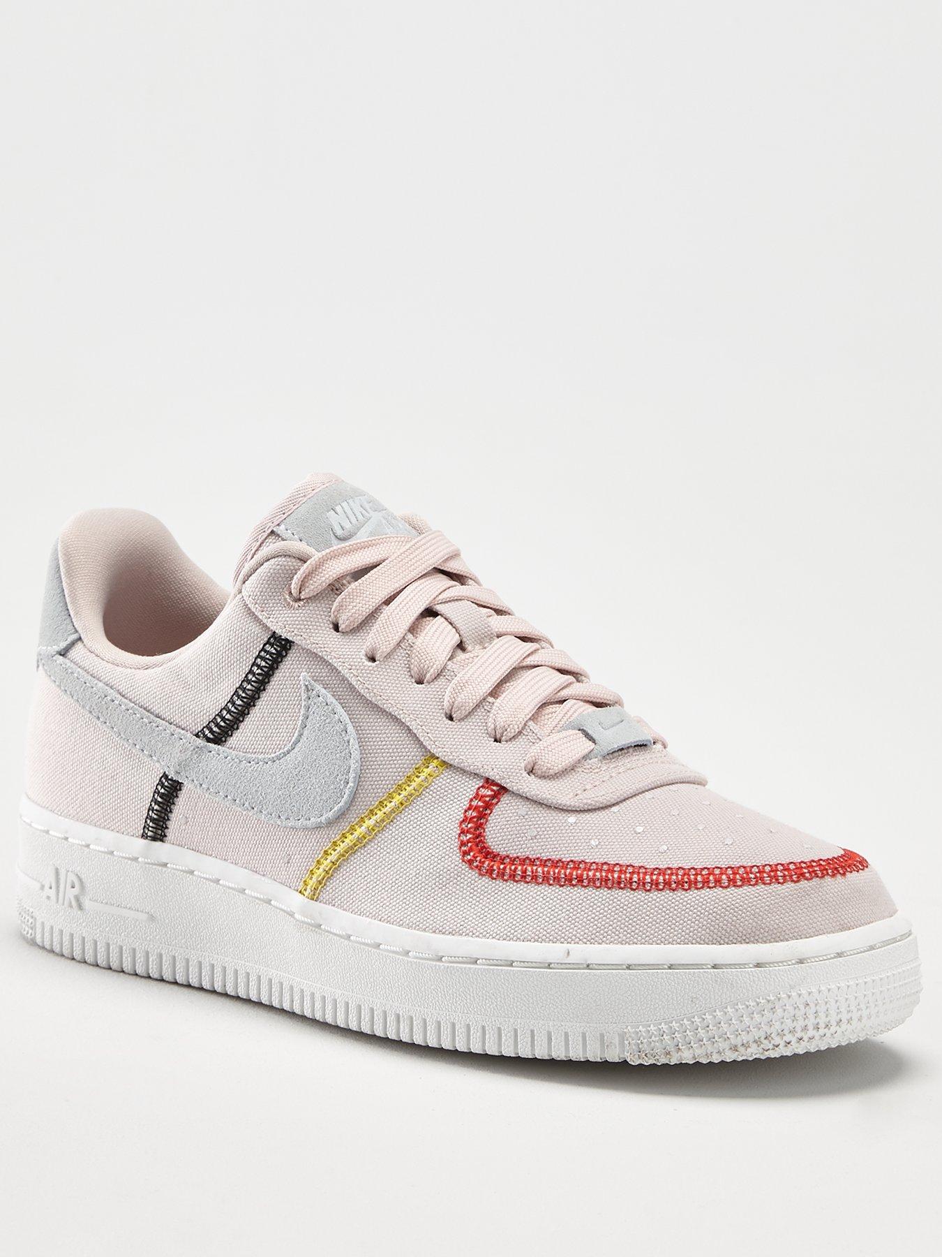 Nike Air Force 1 '07 LX - Pink/White | very.co.uk